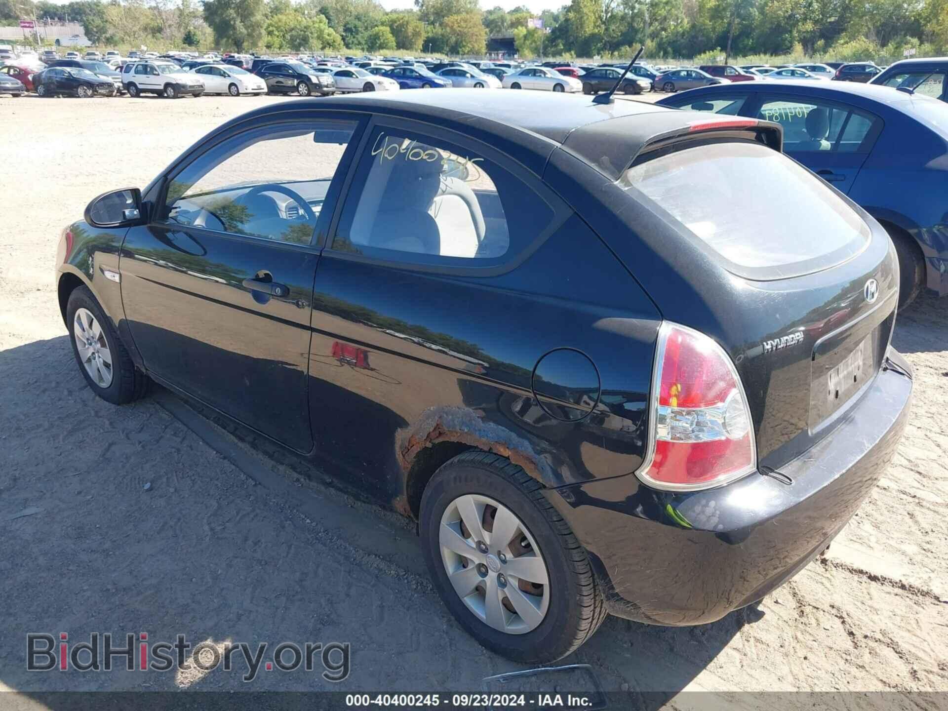 2008 HYUNDAI ACCENT - VIN: KMHCM36C78U065612 - Фото 3