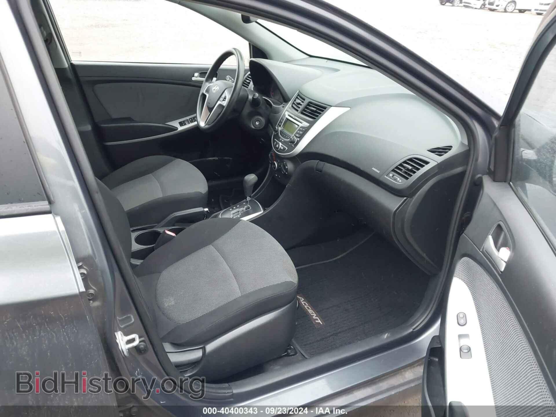 2013 HYUNDAI ACCENT - VIN: KMHCT5AE2DU085283 - Фото 5