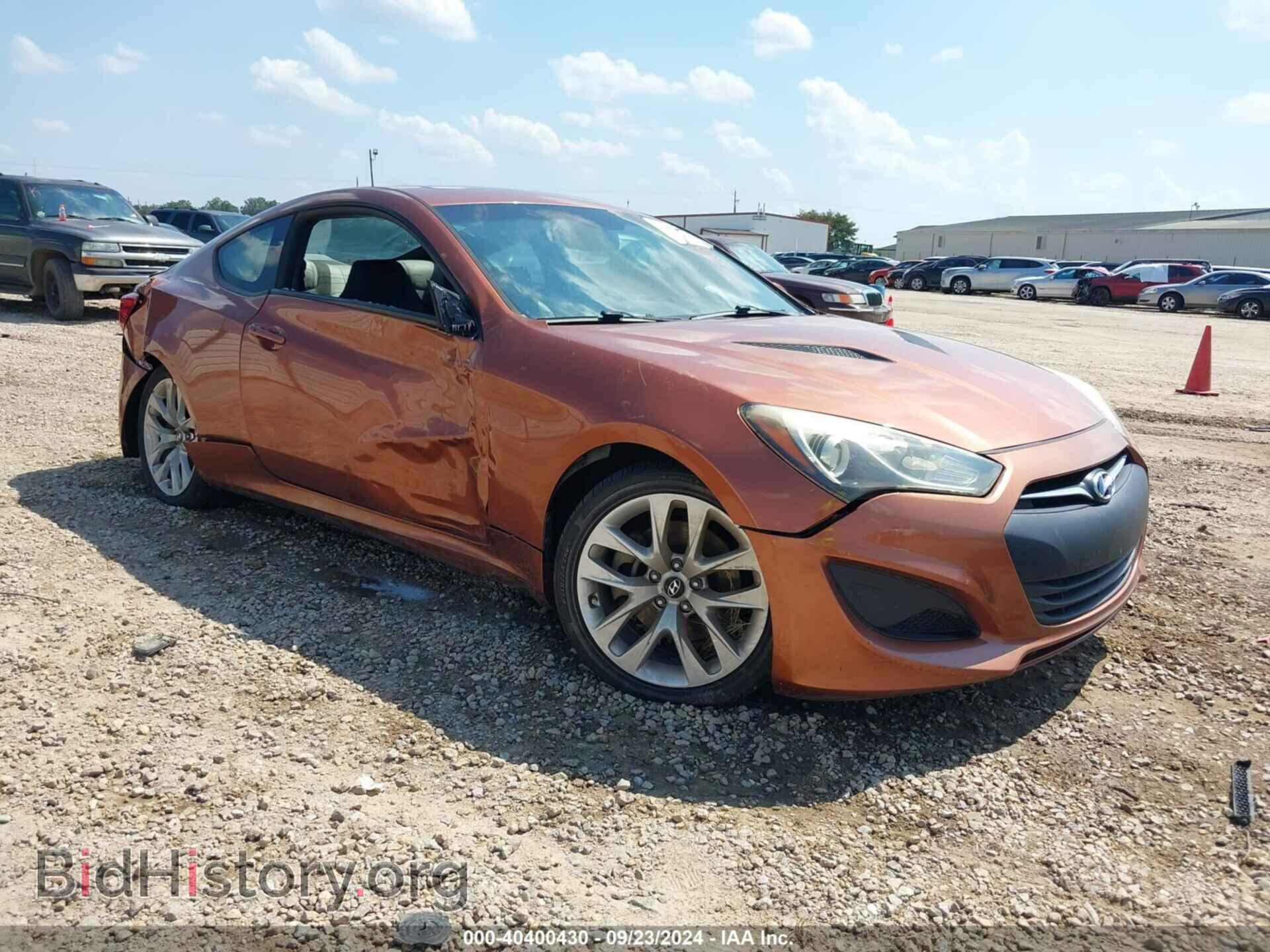 Photo KMHHT6KD5DU093301 - HYUNDAI GENESIS 2013
