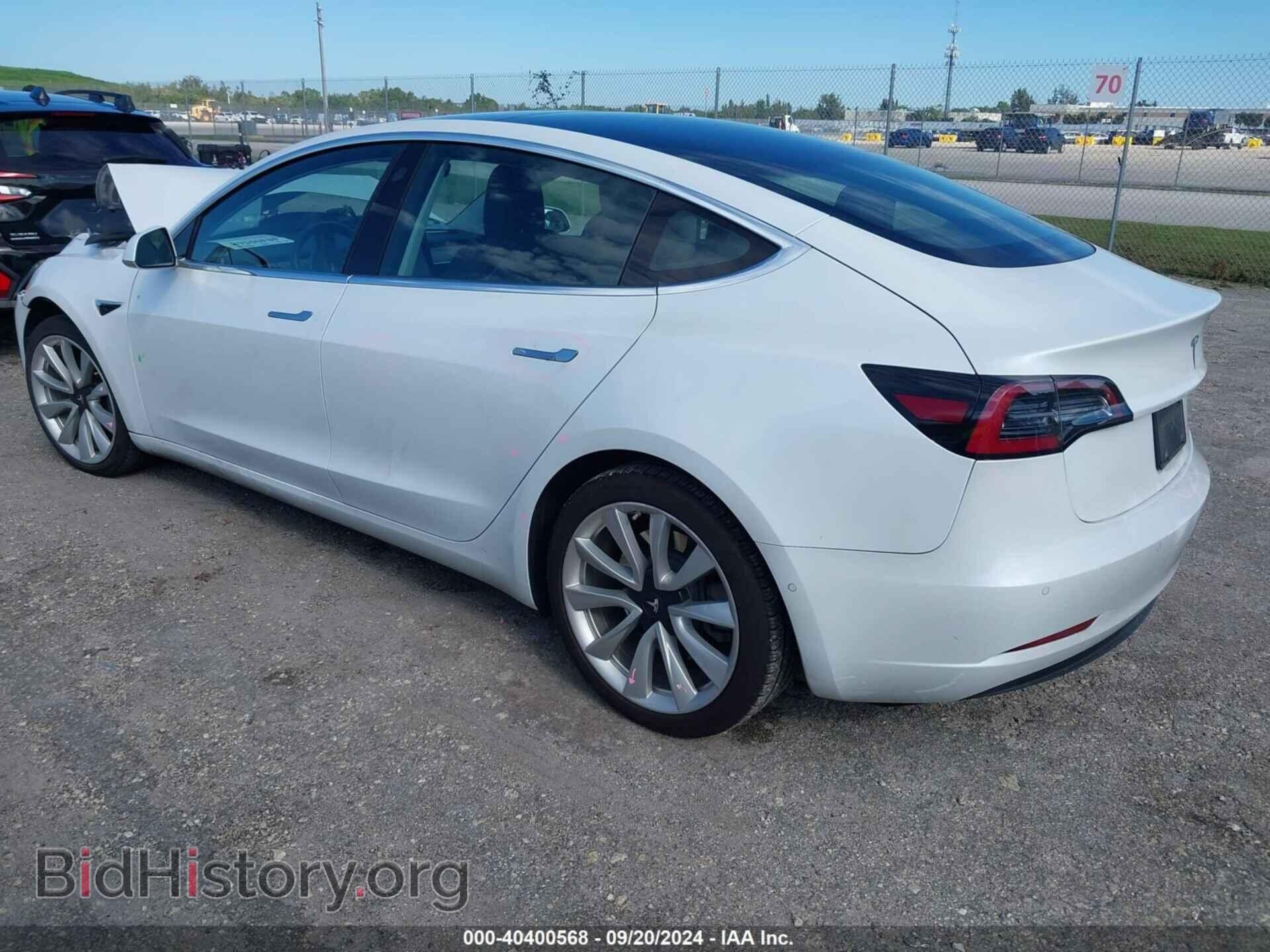 2019 TESLA MODEL 3 - VIN: 5YJ3E1EA4KF447943 - Фото 3