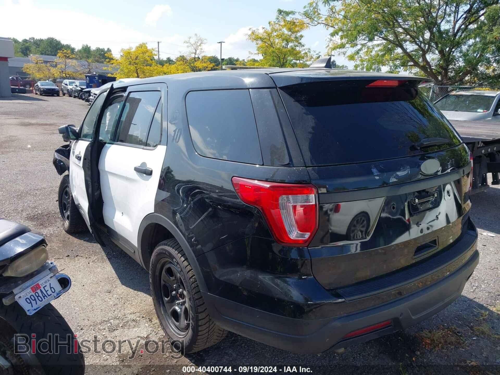 2018 FORD POLICE INTERCEPTOR UTILITY - VIN: 1FM5K8AR0JGB12040 - Photo 3