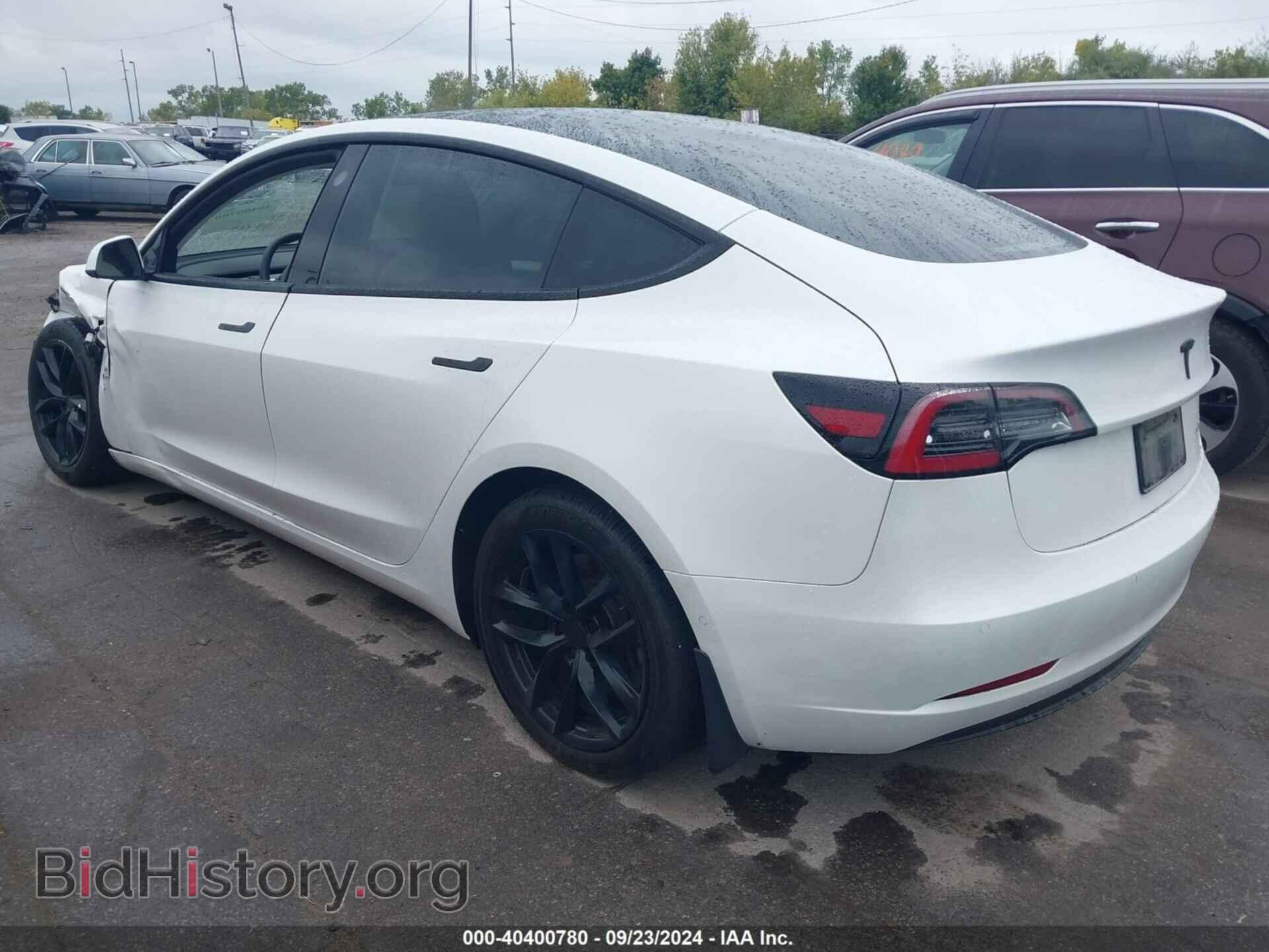 2022 TESLA MODEL 3 - VIN: 5YJ3E1EB0NF320328 - Фото 3