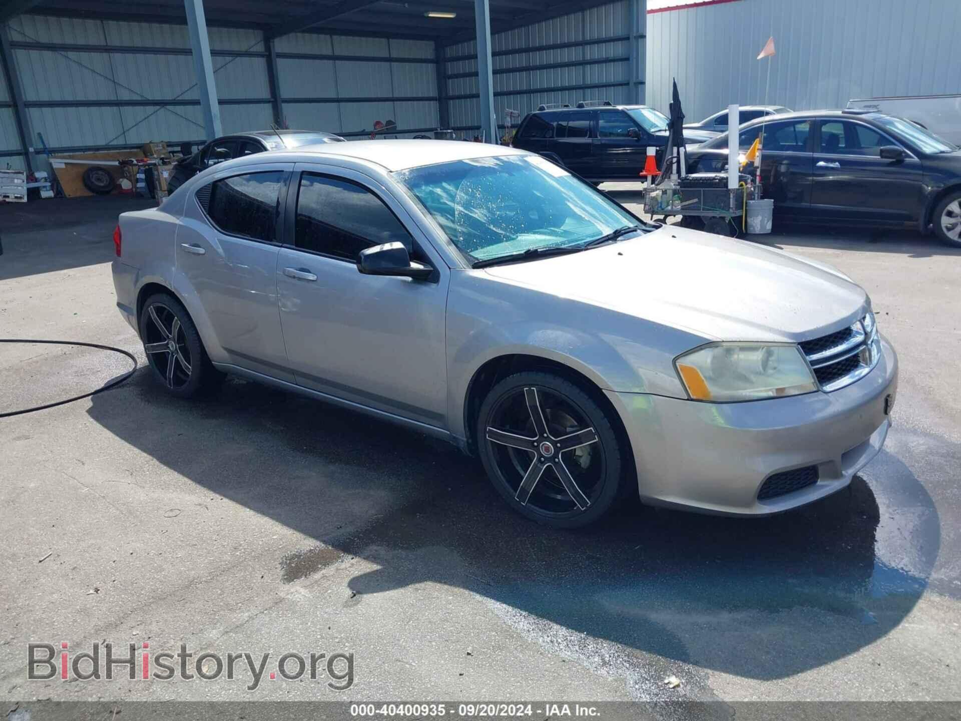Фотография 1C3CDZAG4DN748491 - DODGE AVENGER 2013