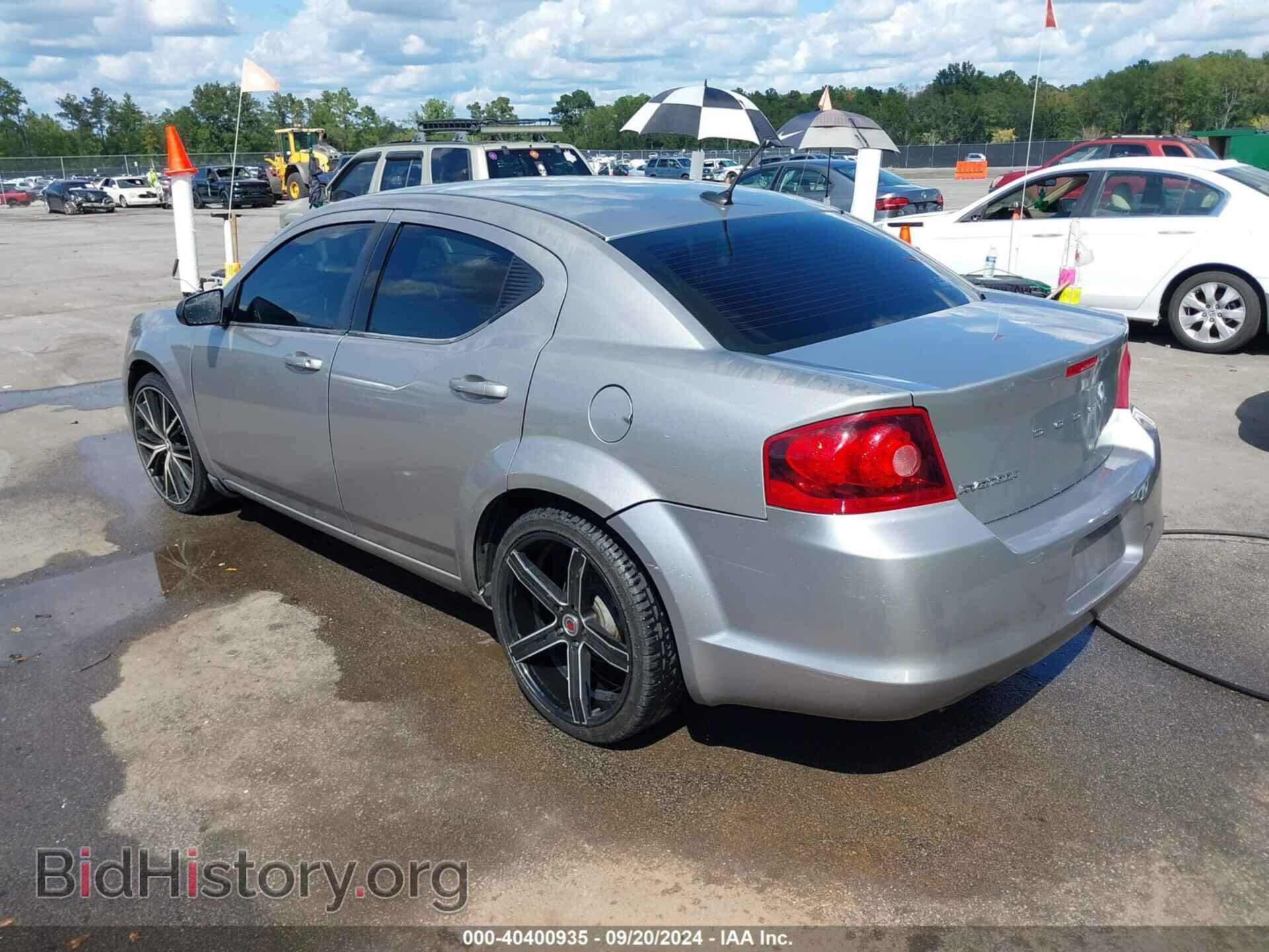 2013 DODGE AVENGER - VIN: 1C3CDZAG4DN748491 - Фото 3
