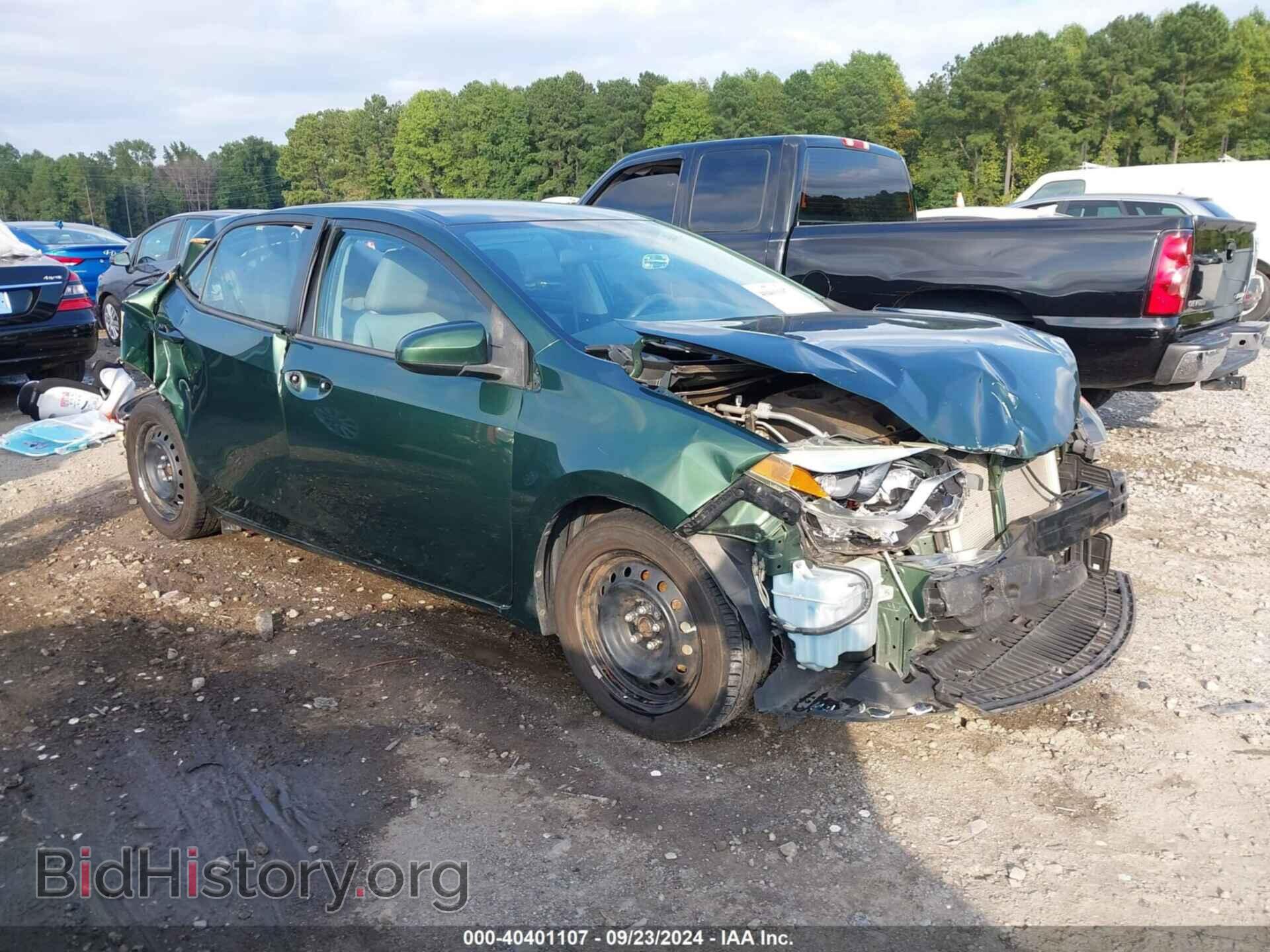 Фотография 2T1BURHE2FC291410 - TOYOTA COROLLA 2015