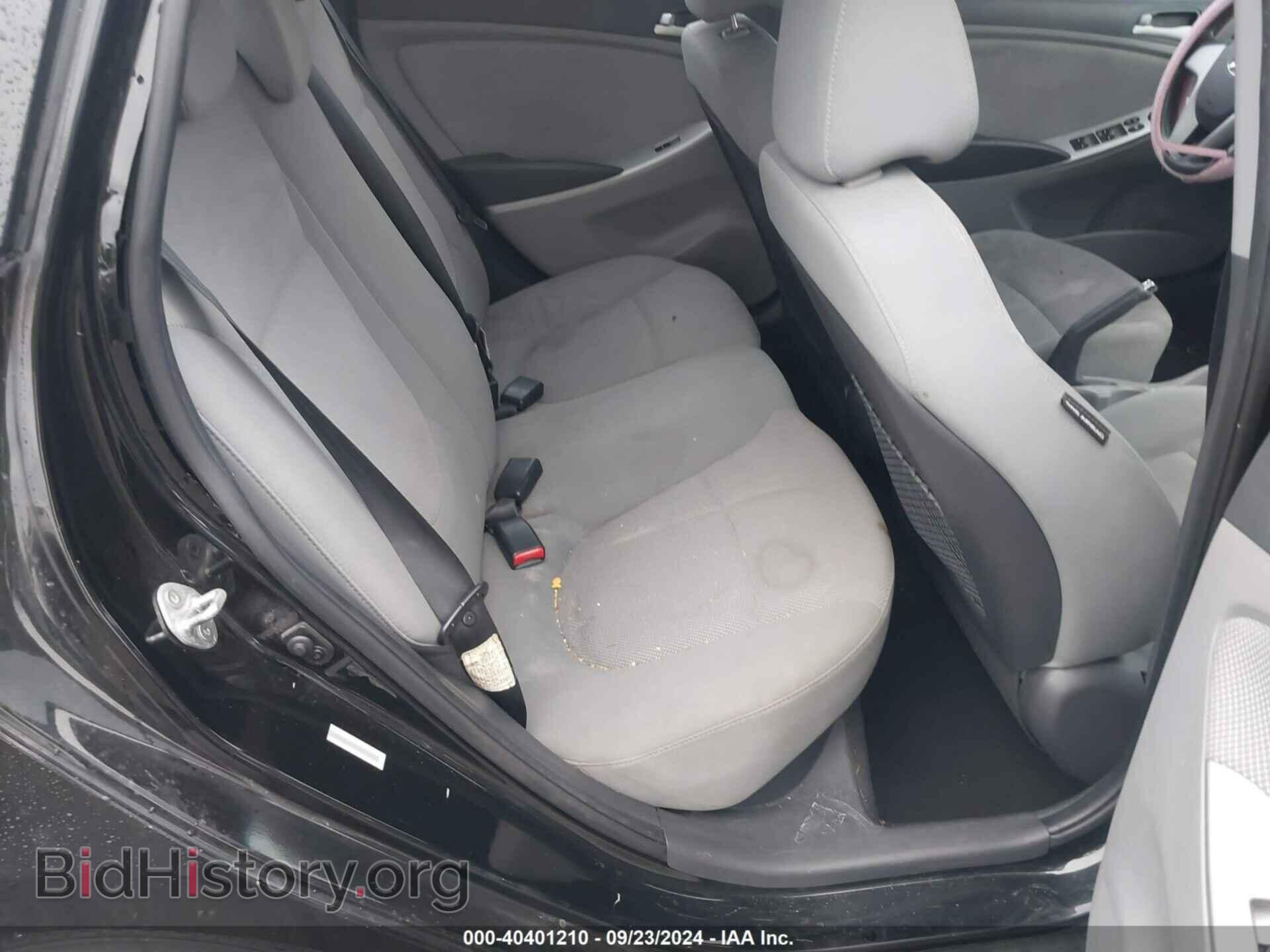 2013 HYUNDAI ACCENT - VIN: KMHCT4AEXDU494674 - Фото 8