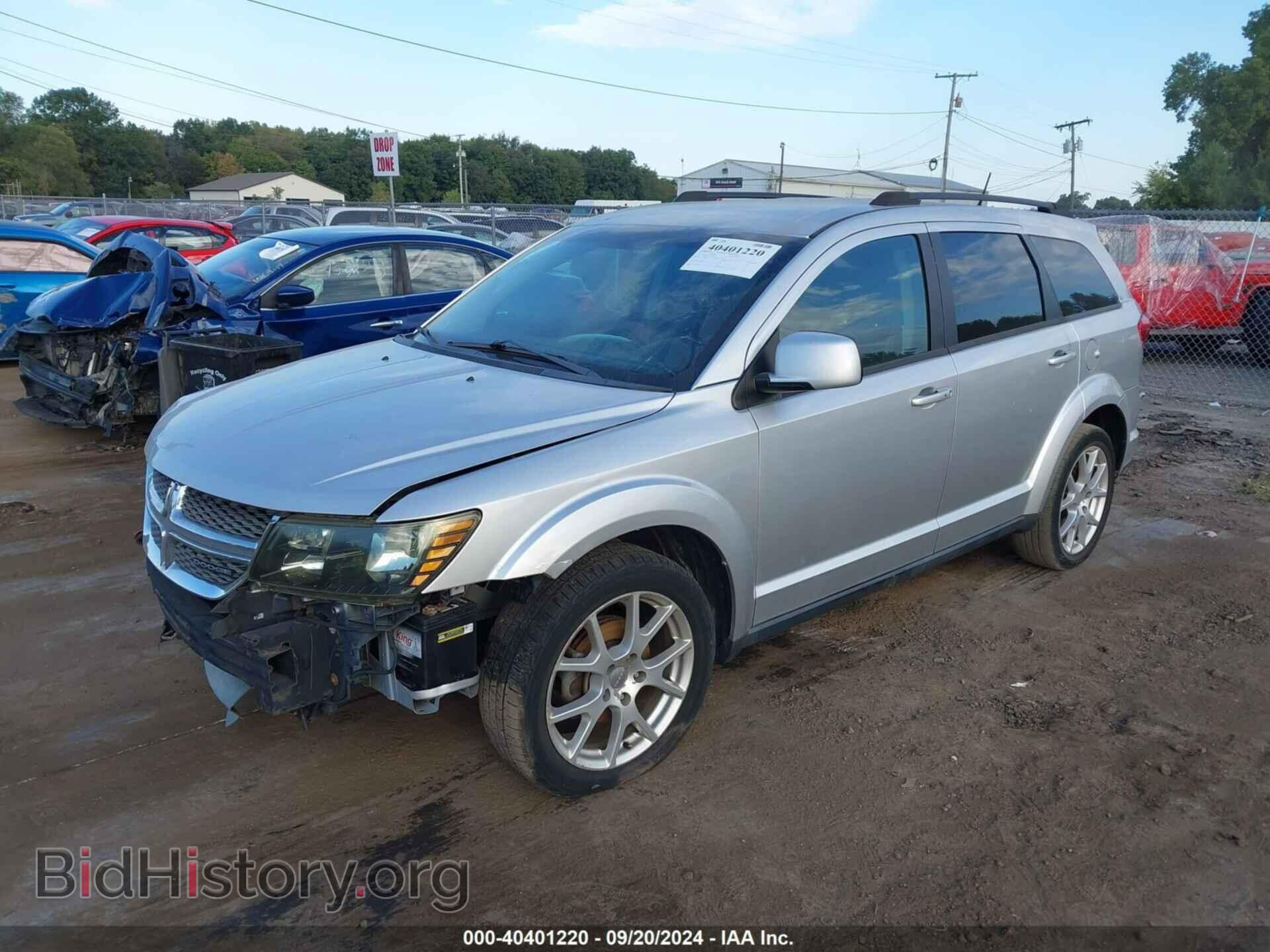 2011 DODGE JOURNEY - VIN: 3D4PH1FG3BT561089 - Фото 2