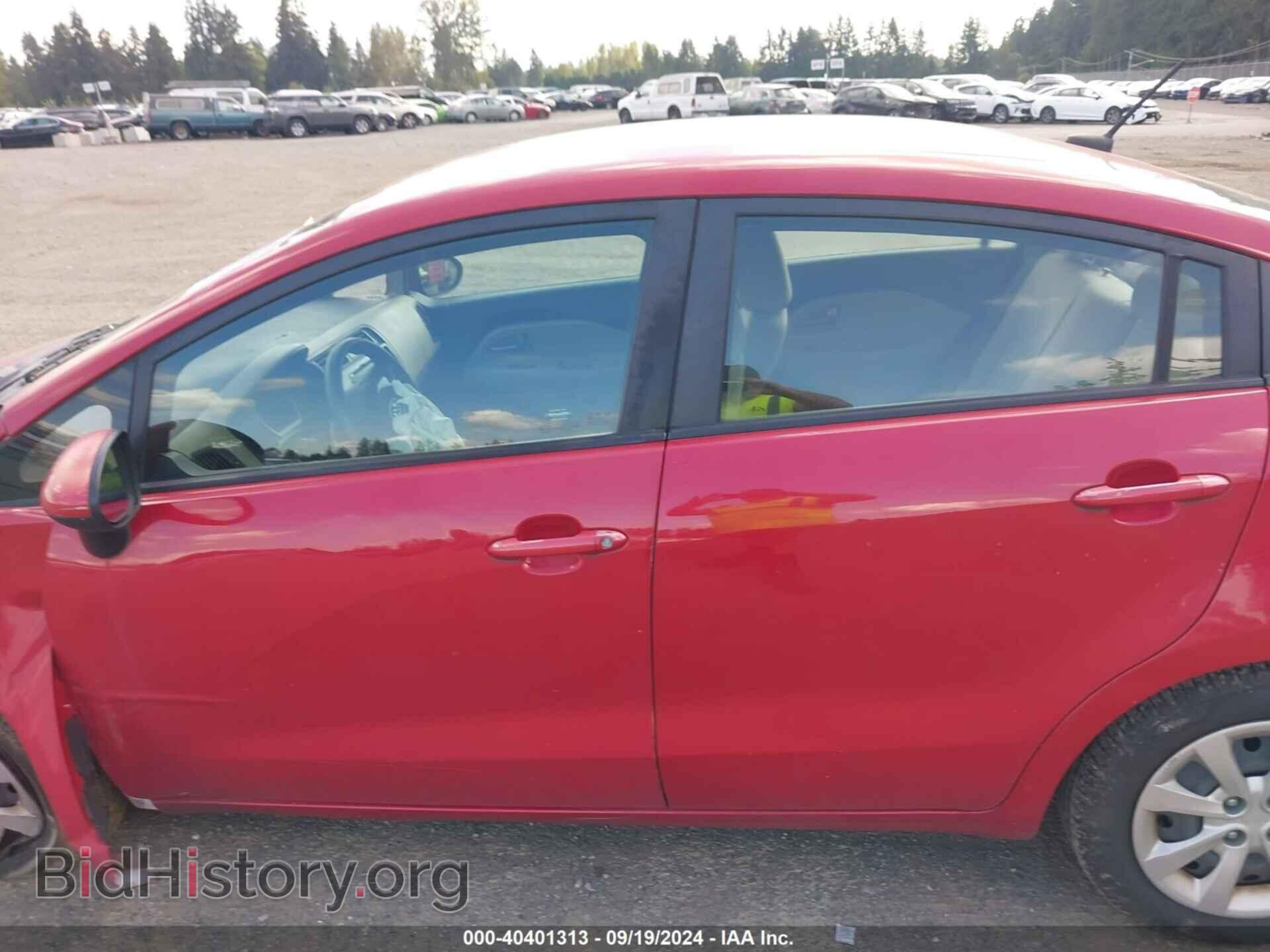 2013 KIA RIO - VIN: KNADM4A35D6209000 - Фото 13