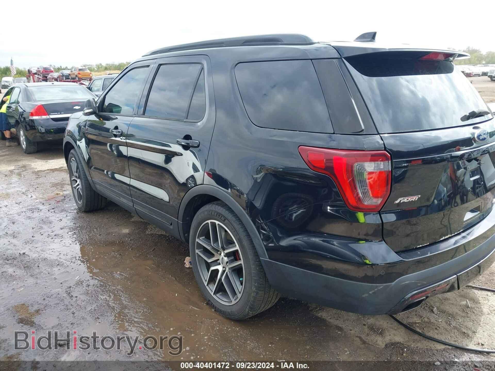 2016 FORD EXPLORER - VIN: 1FM5K8GTXGGA09512 - Фото 3