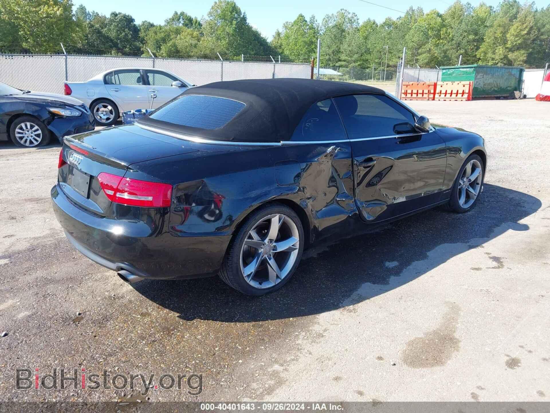 2010 AUDI A5 - VIN: WAULFAFH1AN022847 - Фото 4