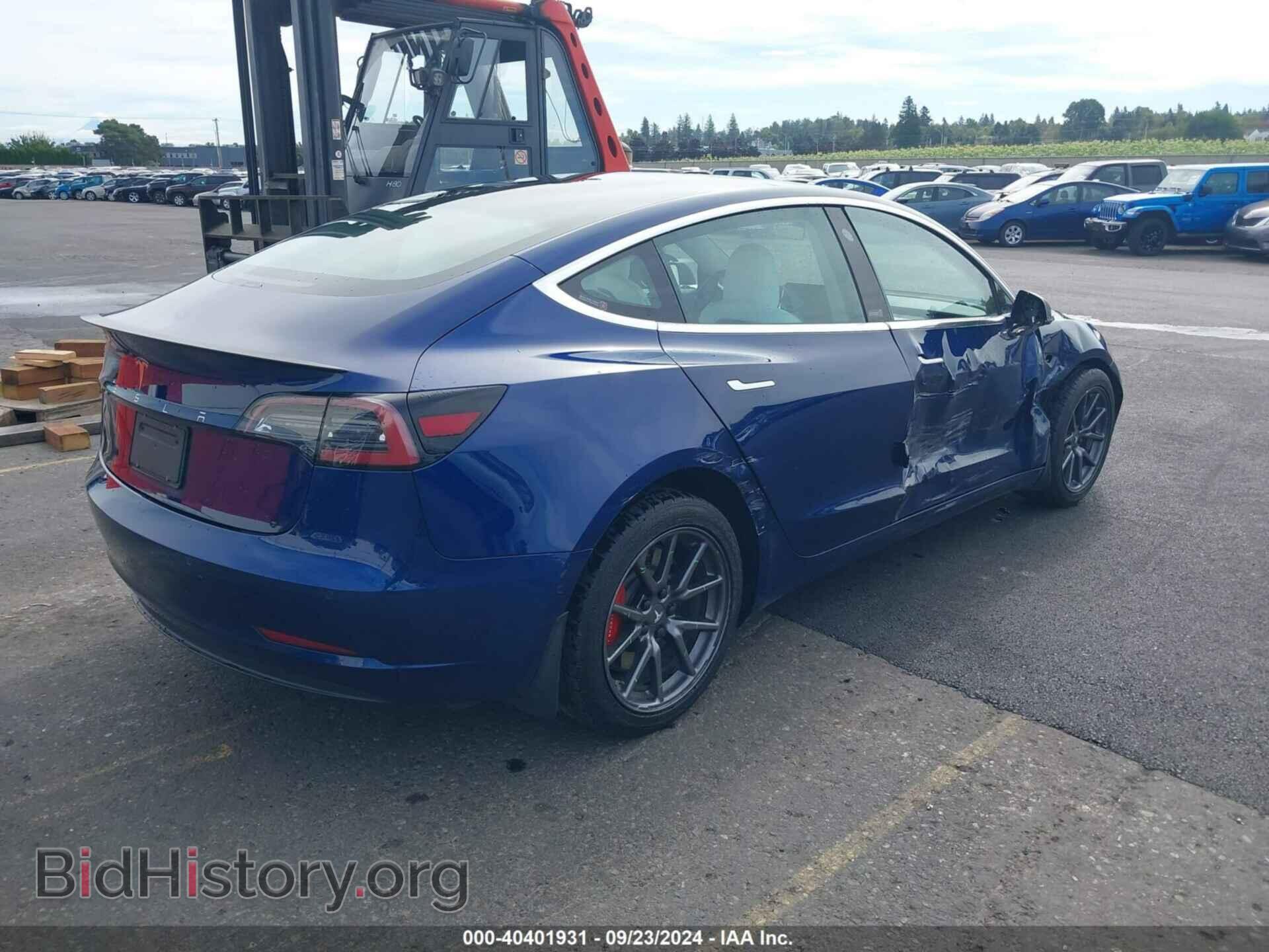 2019 TESLA MODEL 3 - VIN: 5YJ3E1EA0KF301992 - Фото 4