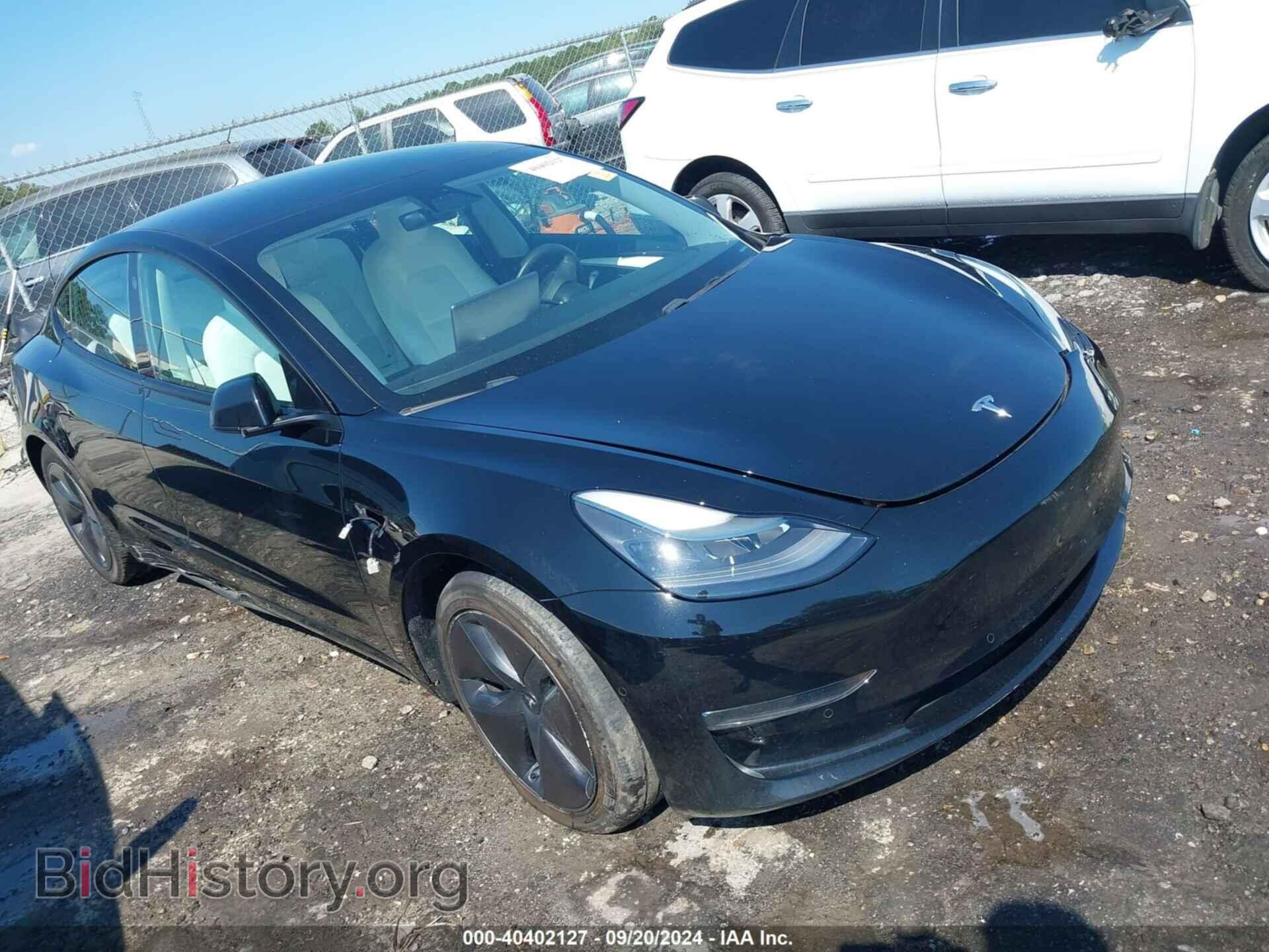 Photo 5YJ3E1EA7MF084492 - TESLA MODEL 3 2021