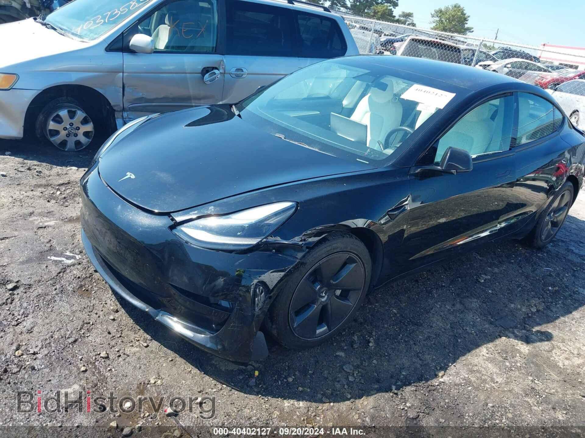 2021 TESLA MODEL 3 - VIN: 5YJ3E1EA7MF084492 - Фото 2