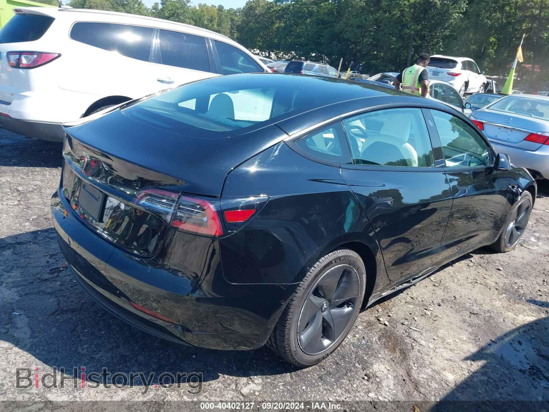 2021 TESLA MODEL 3 - VIN: 5YJ3E1EA7MF084492 - Фото 4