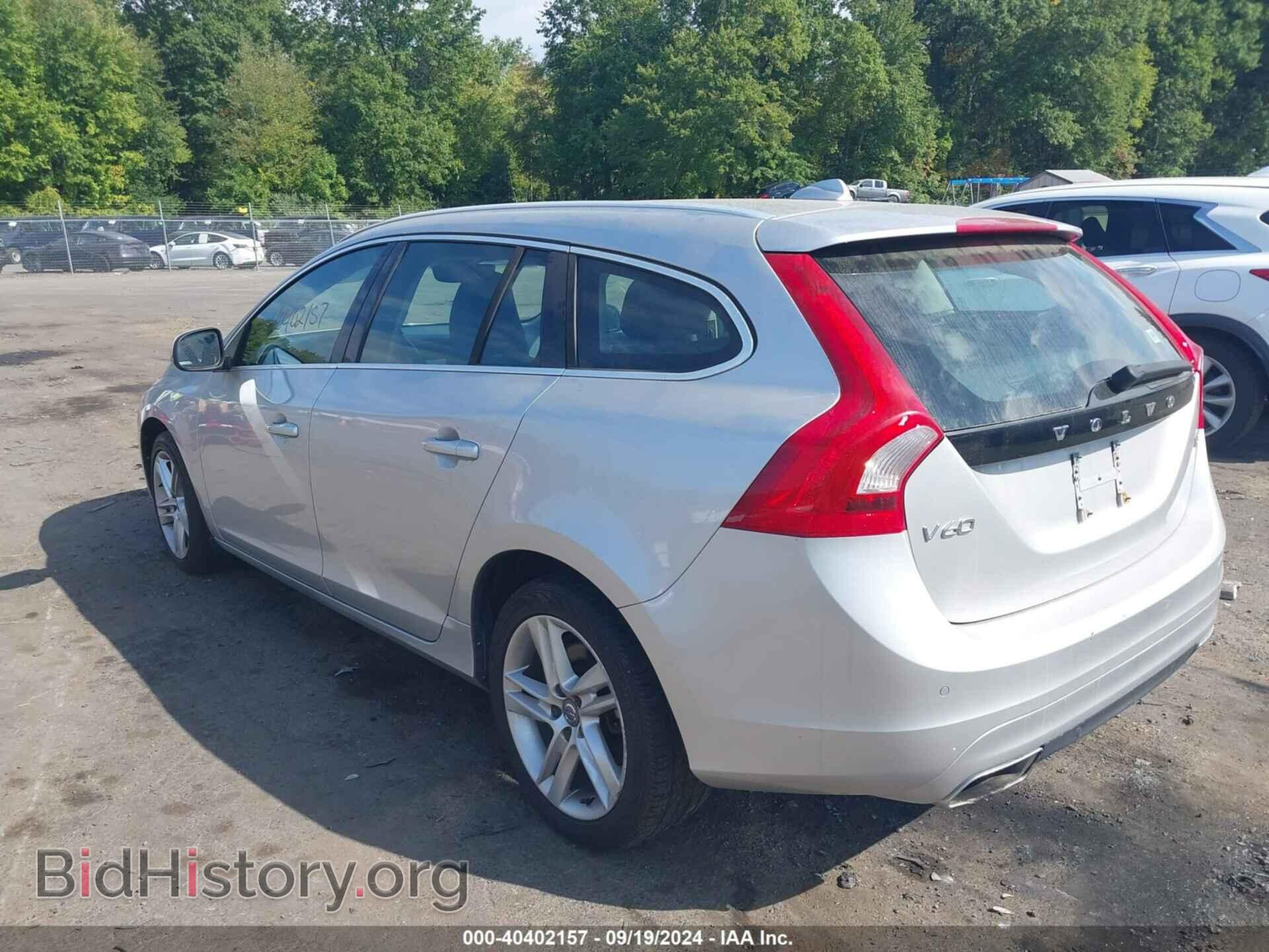 2015 VOLVO V60 - VIN: YV140MEK4F1250499 - Фото 3