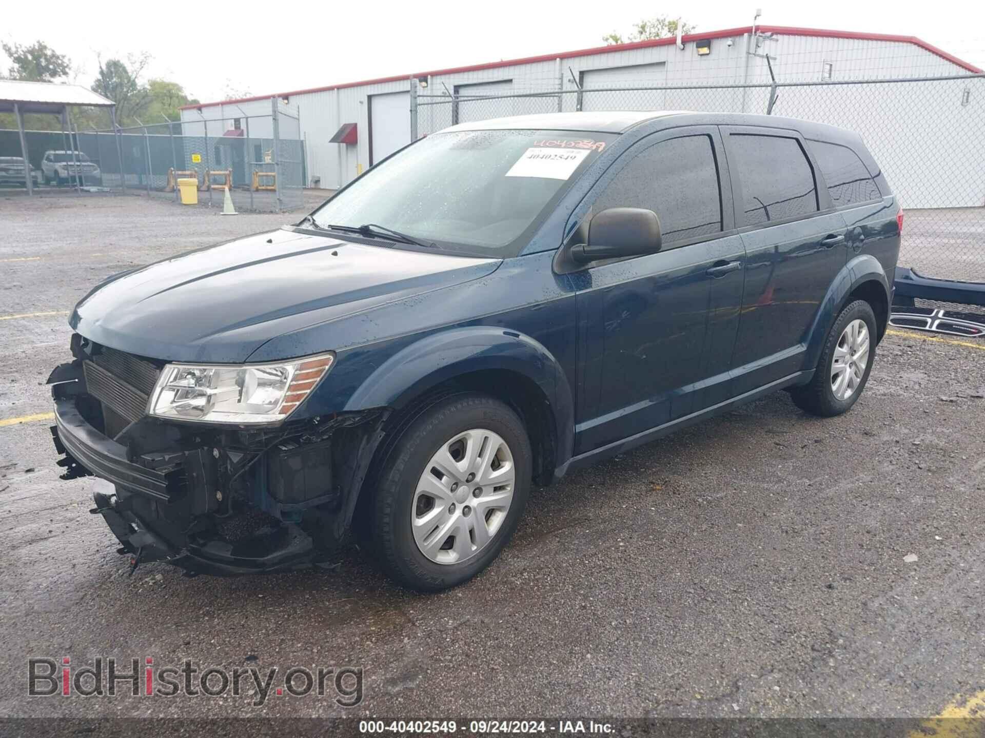 2014 DODGE JOURNEY - VIN: 3C4PDCAB1ET217846 - Фото 2