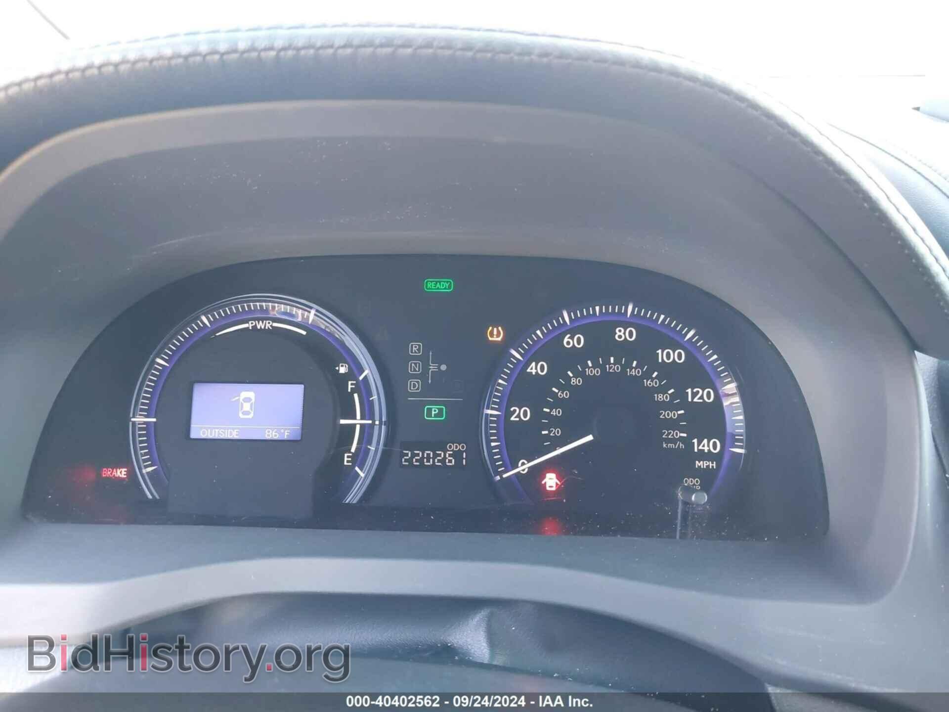 2010 LEXUS HS 250H - VIN: JTHBB1BA7A2001536 - Photo 7
