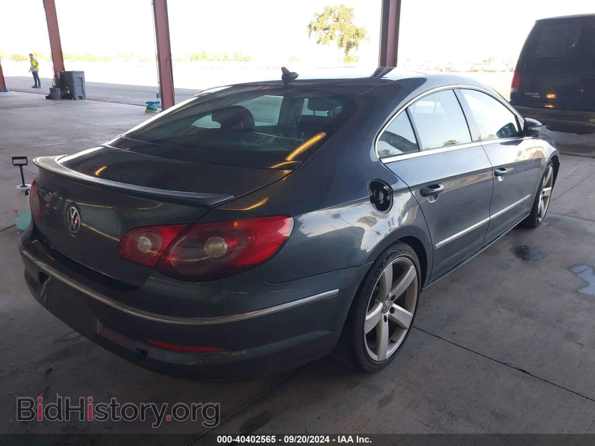 2011 VOLKSWAGEN CC - VIN: WVWHP7AN9BE732067 - Фото 4