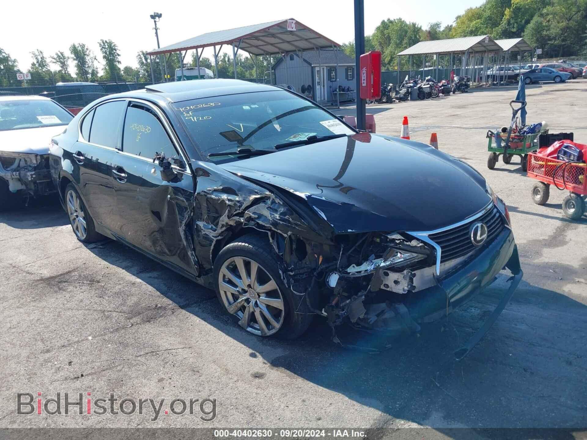 Photo JTHCE1BL5D5009280 - LEXUS GS 350 2013