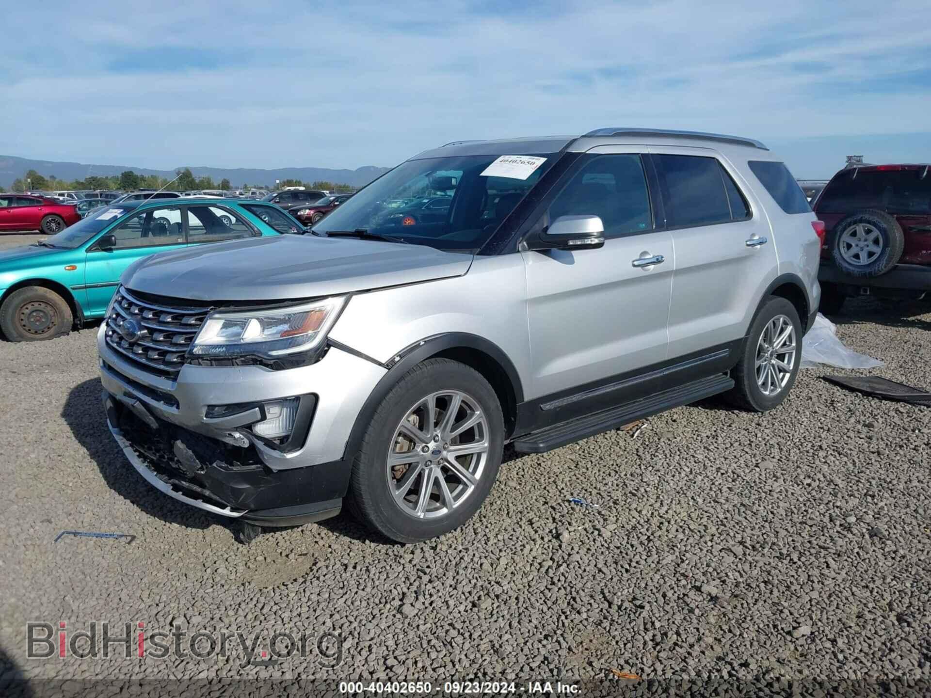 2017 FORD EXPLORER - VIN: 1FM5K8F83HGA16672 - Фото 2