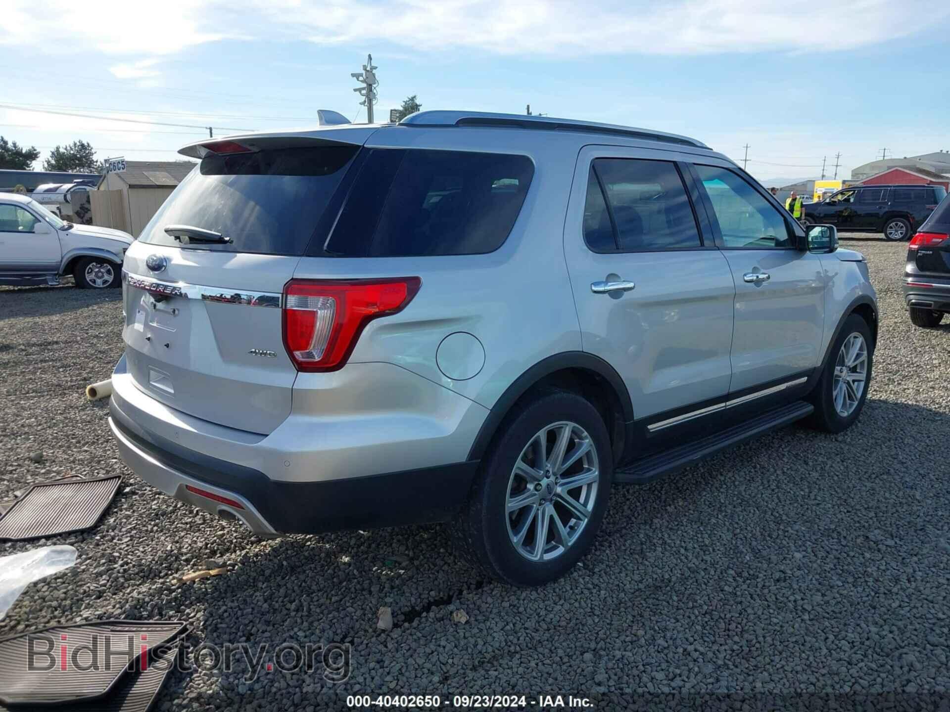 2017 FORD EXPLORER - VIN: 1FM5K8F83HGA16672 - Фото 4