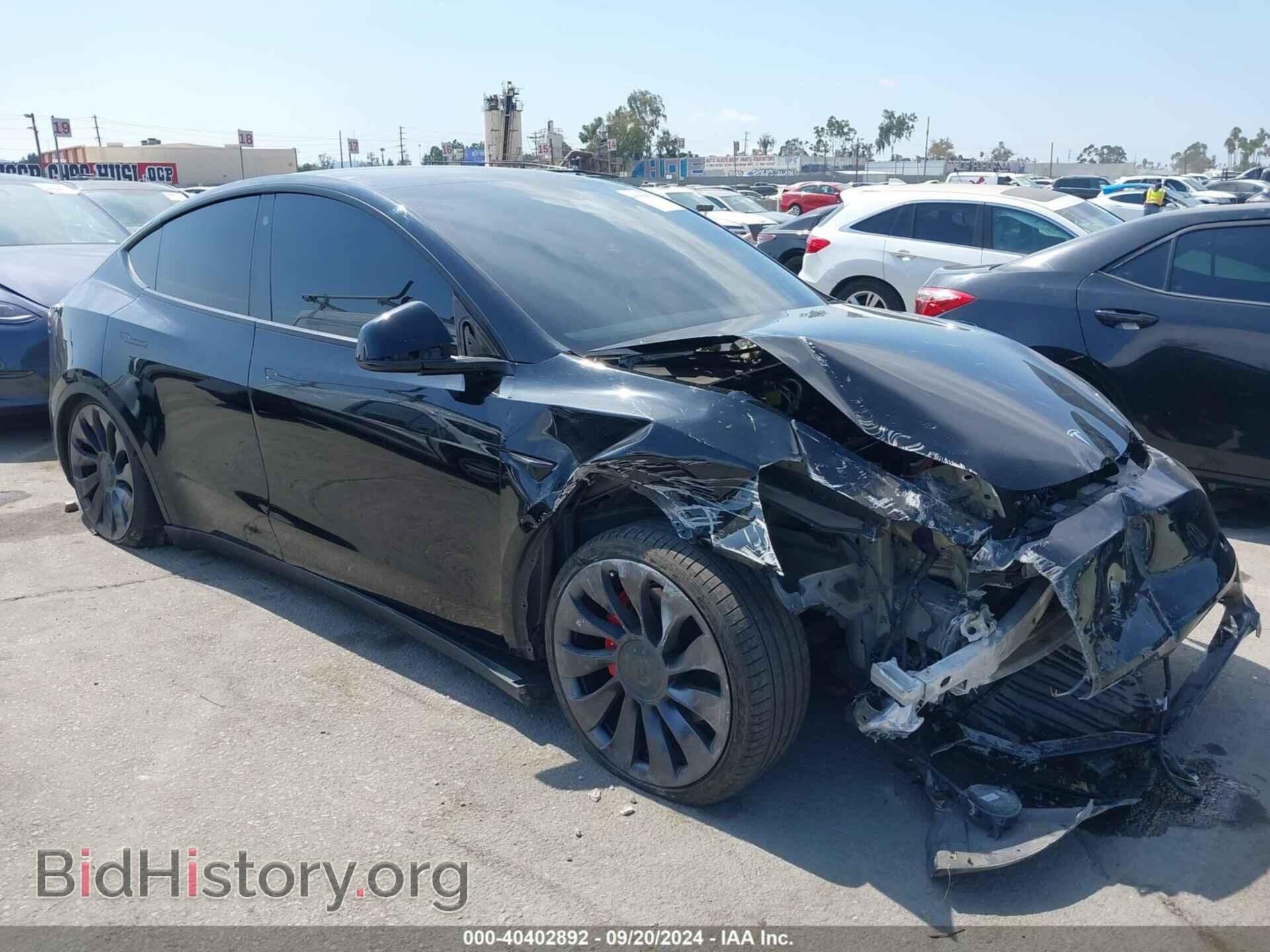 Photo 5YJYGDEF3MF266641 - TESLA MODEL Y 2021