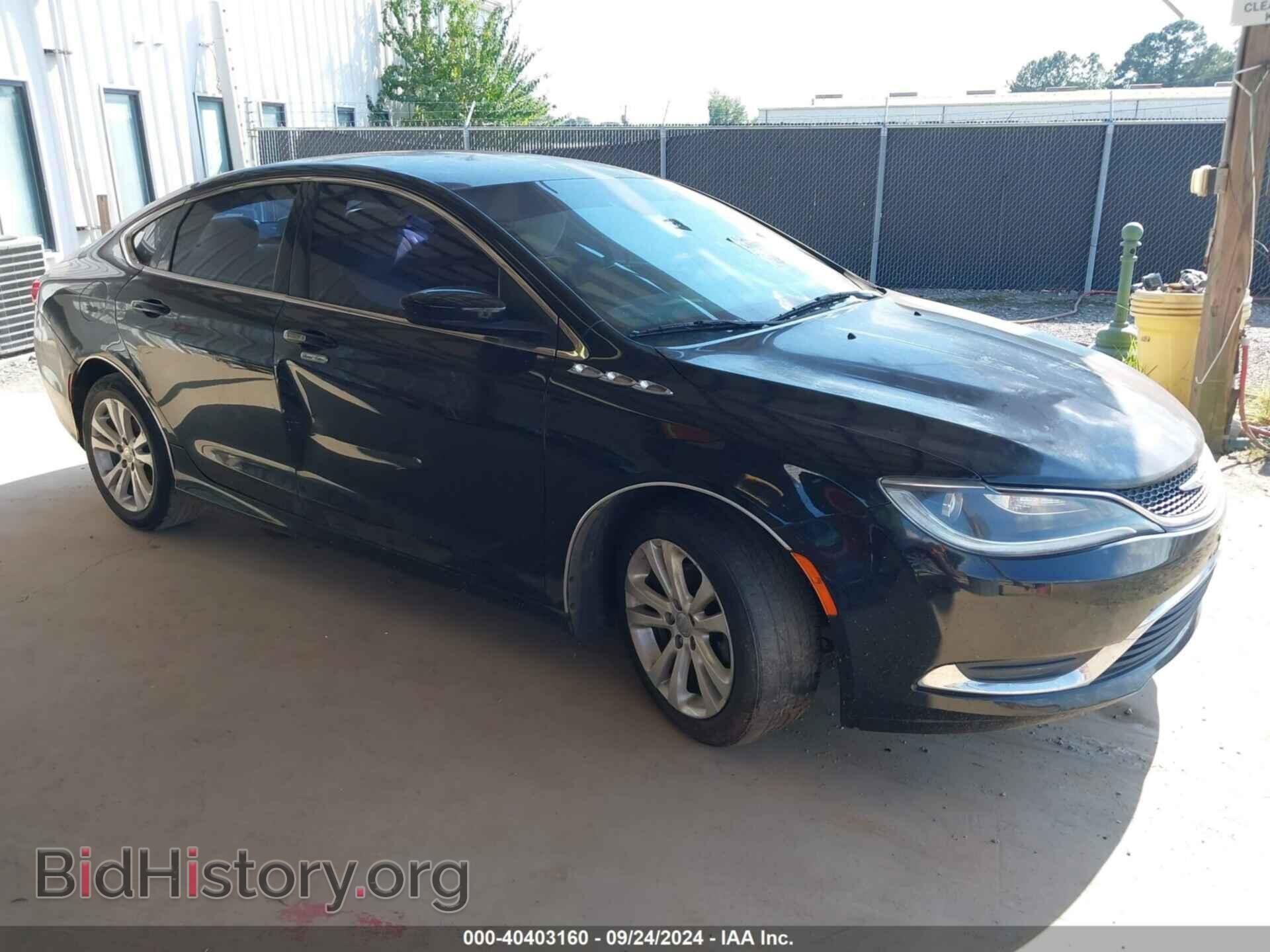 Photo 1C3CCCAB5FN685666 - CHRYSLER 200 2015