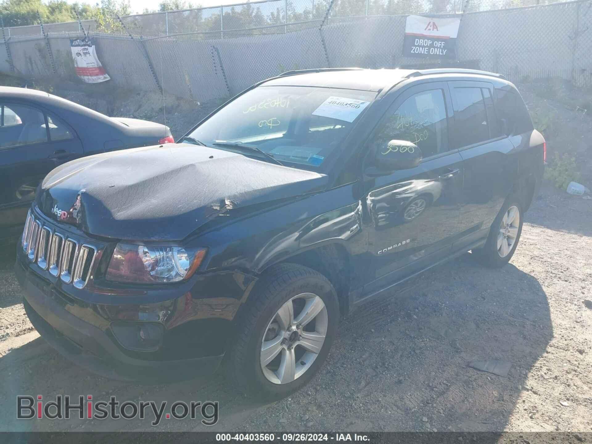 2014 JEEP COMPASS - VIN: 1C4NJDBB2ED572471 - Фото 2