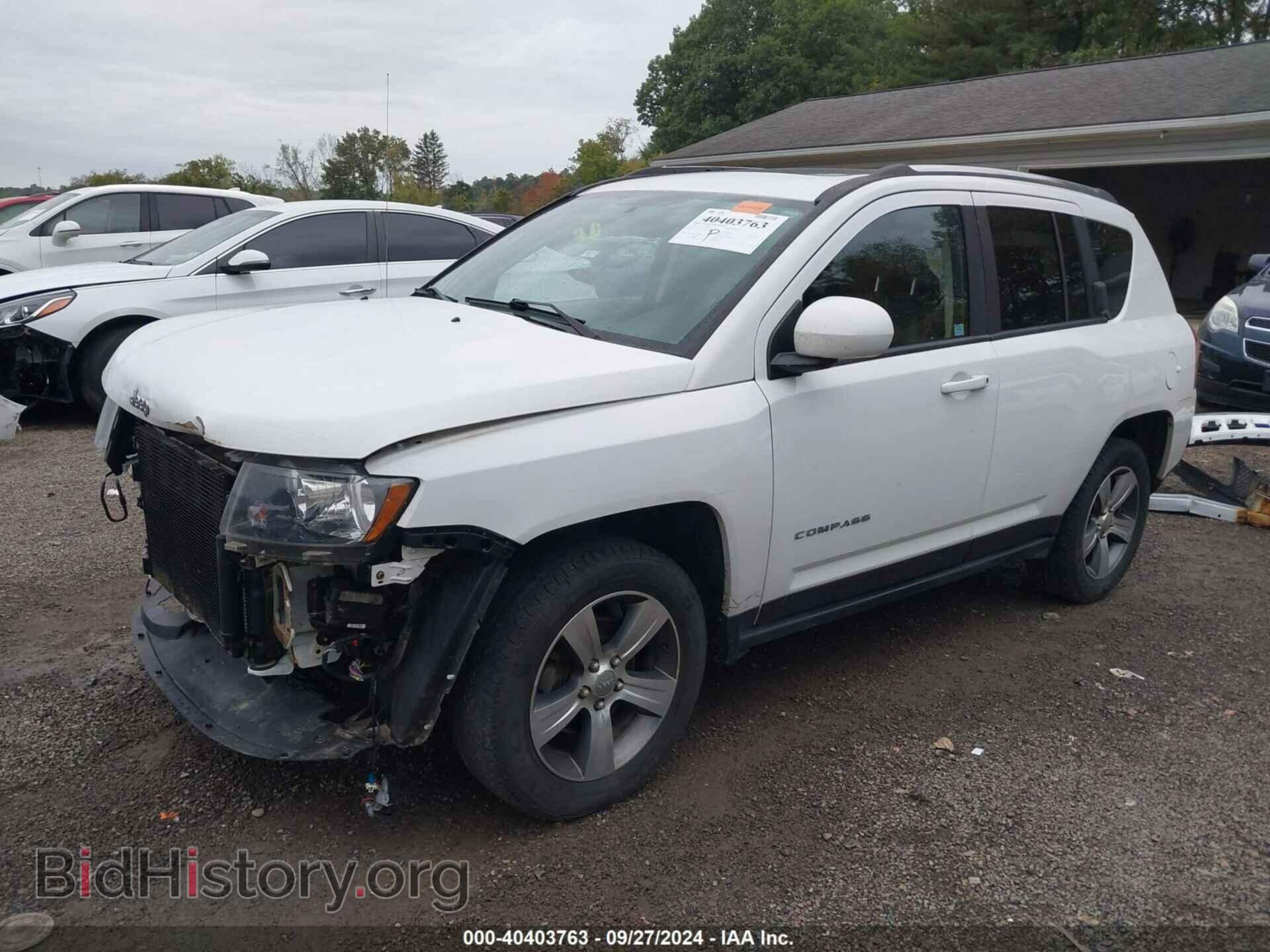 2016 JEEP COMPASS - VIN: 1C4NJDEB7GD799718 - Фото 2