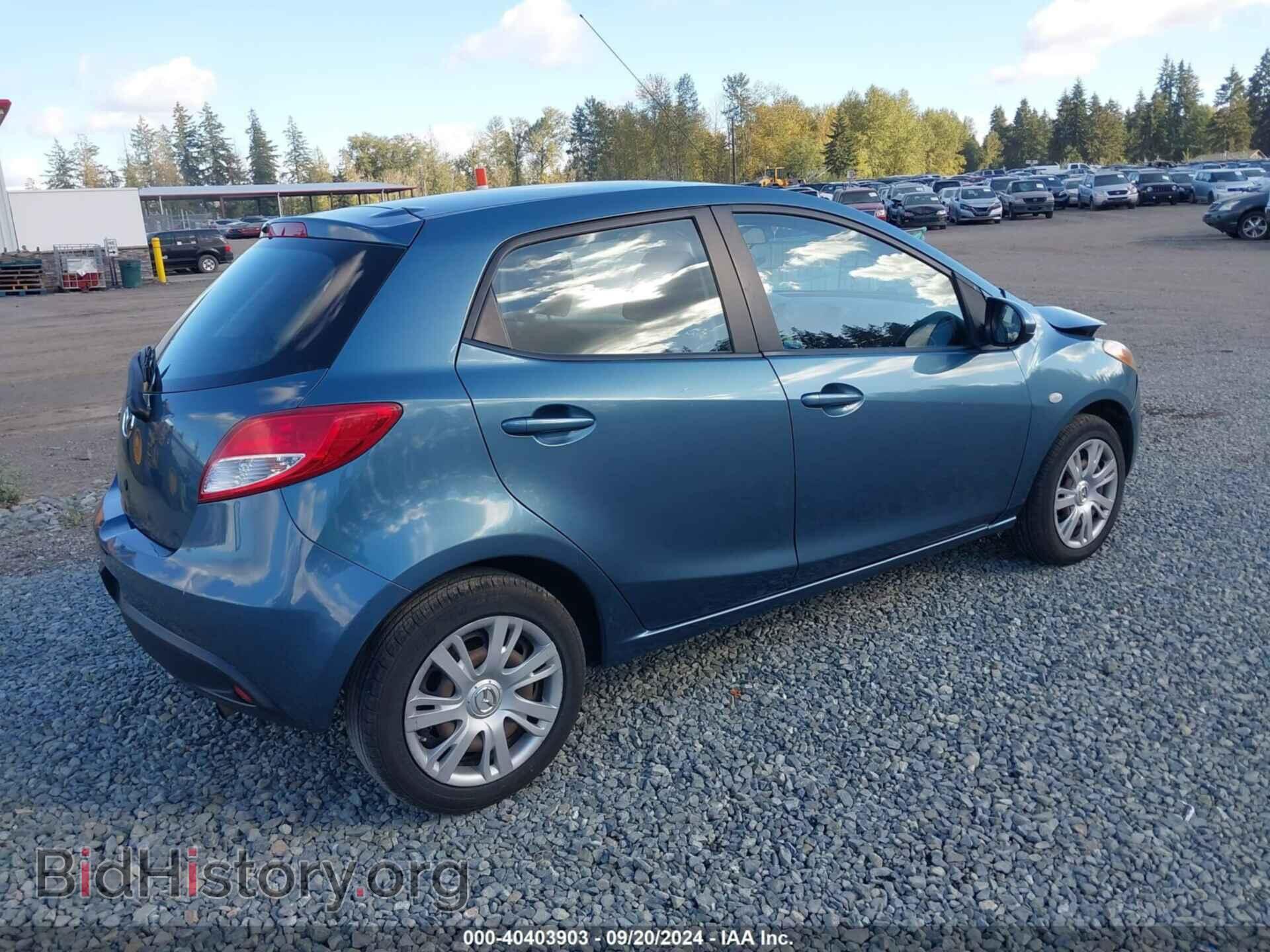 2014 MAZDA MAZDA2 - VIN: JM1DE1KZ8E0186043 - Фото 4