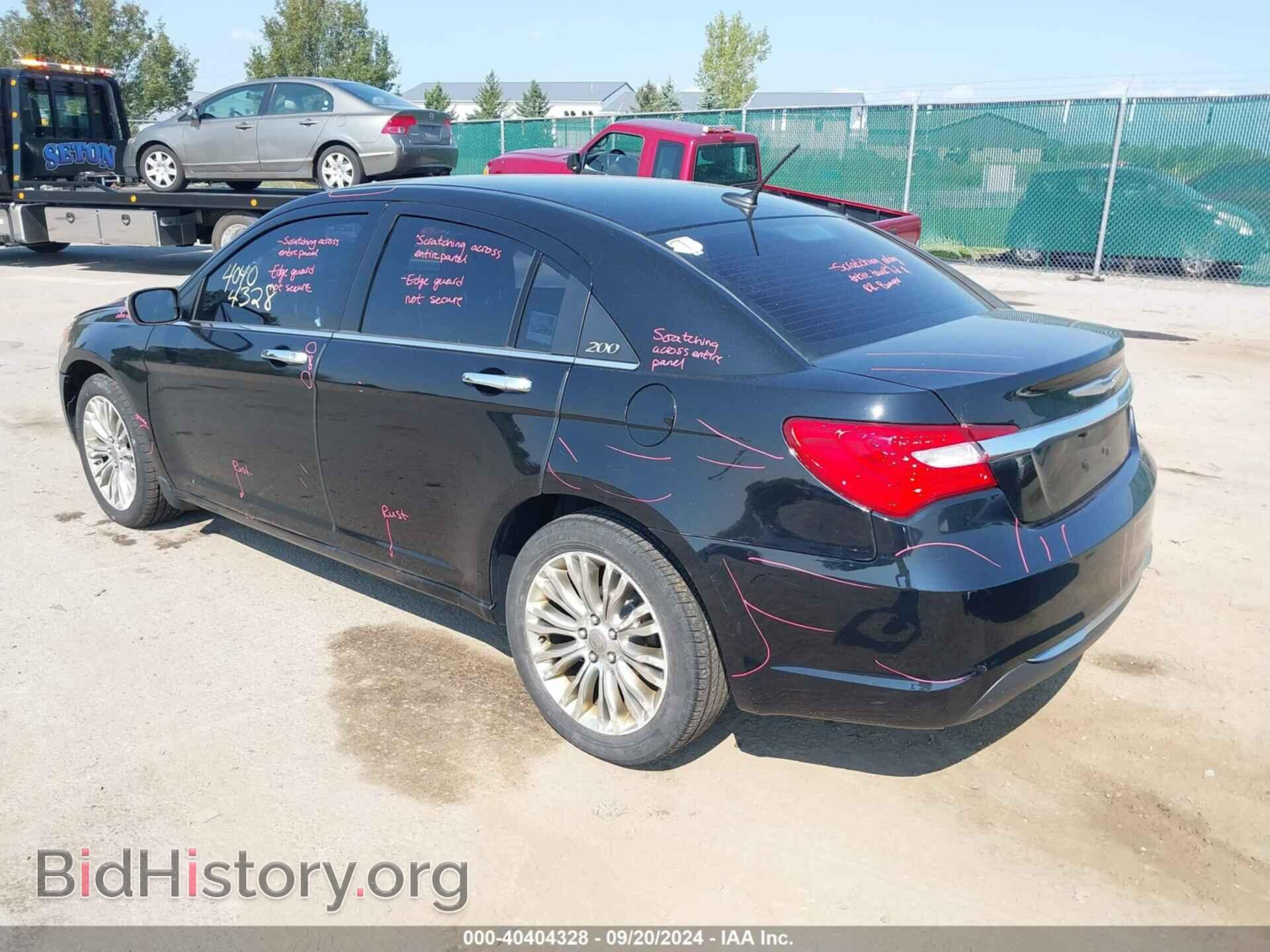 2012 CHRYSLER 200 - VIN: 1C3CCBCB9CN301827 - Фото 3