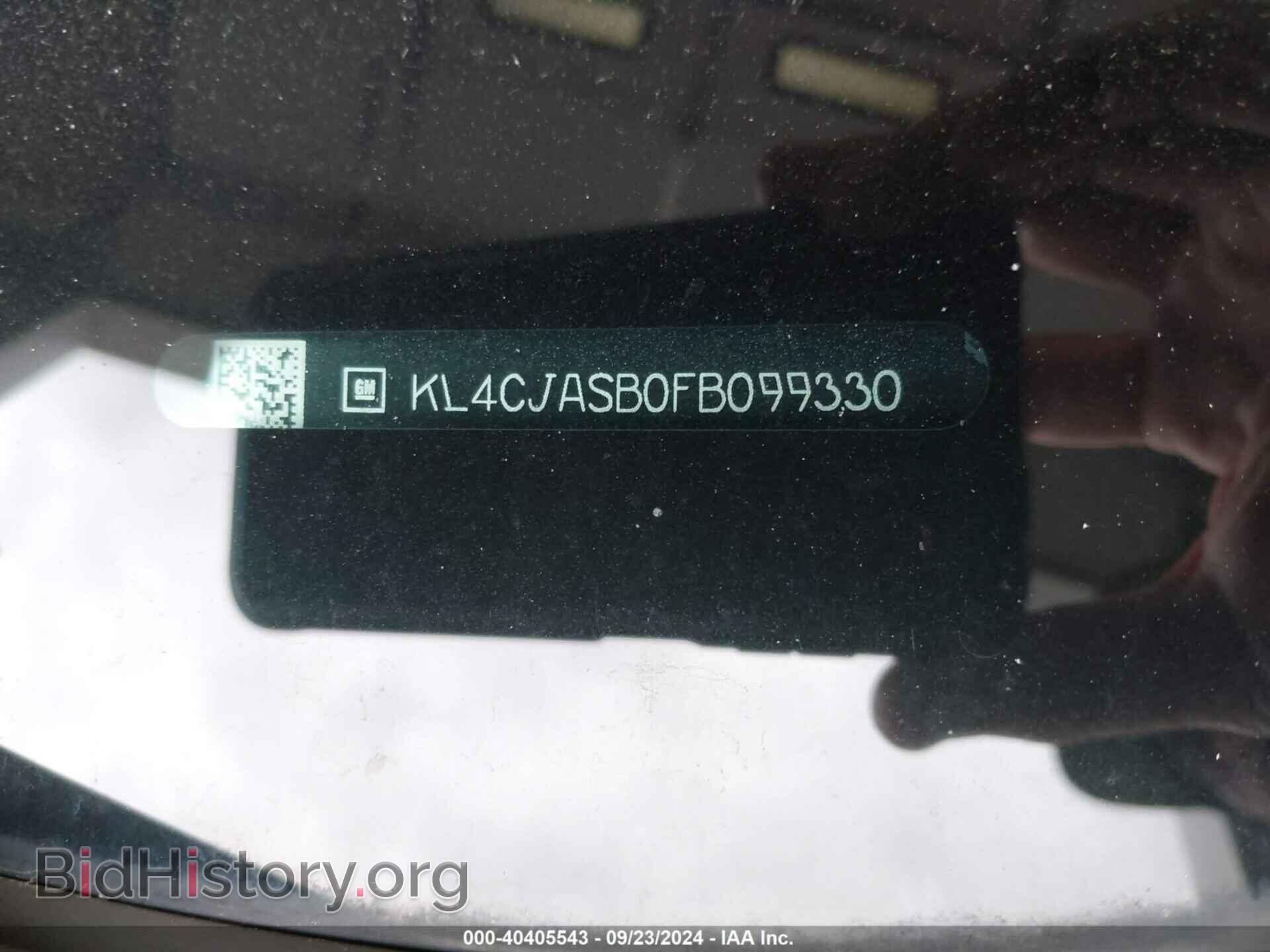 2015 BUICK ENCORE - VIN: KL4CJASB0FB099330 - Фото 9