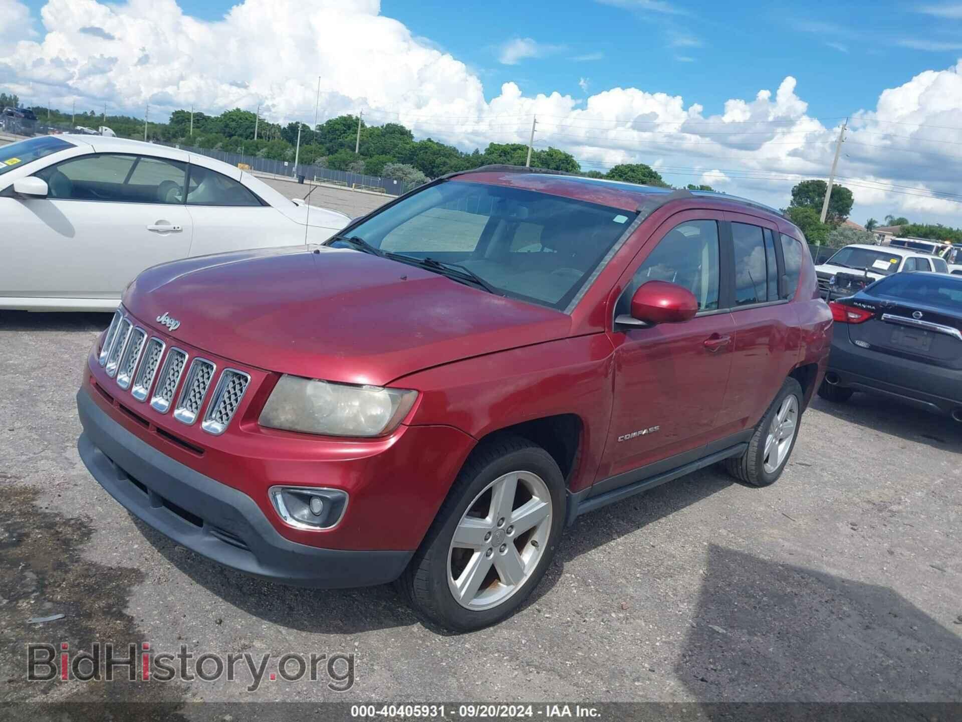 2014 JEEP COMPASS - VIN: 1C4NJCEA3ED794319 - Фото 2