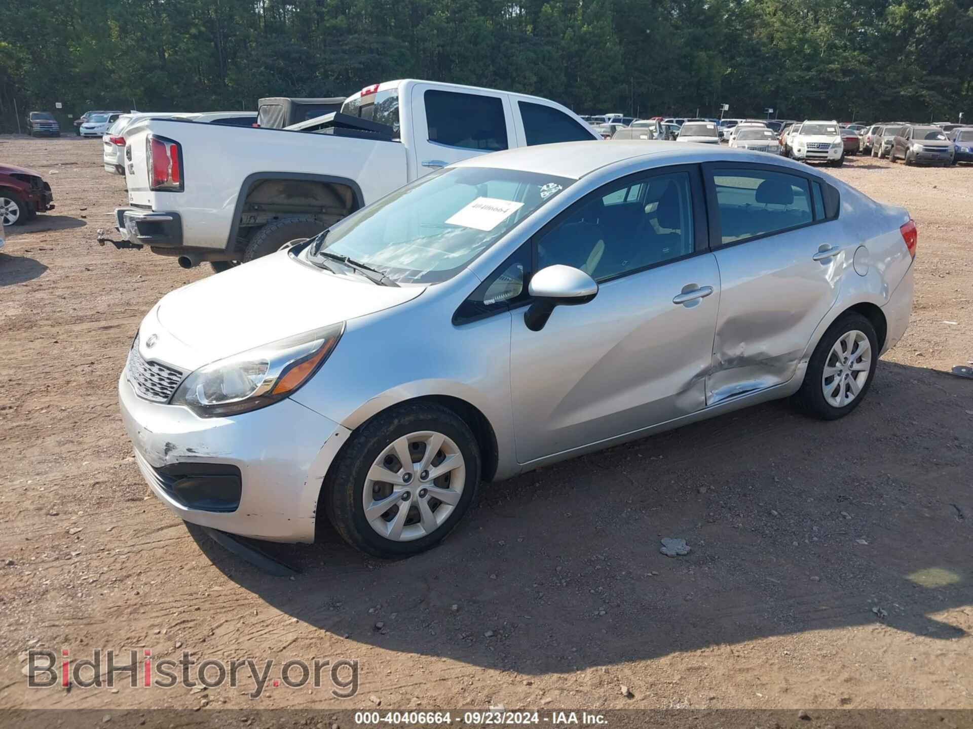 2015 KIA RIO - VIN: KNADM4A30F6501866 - Фото 2