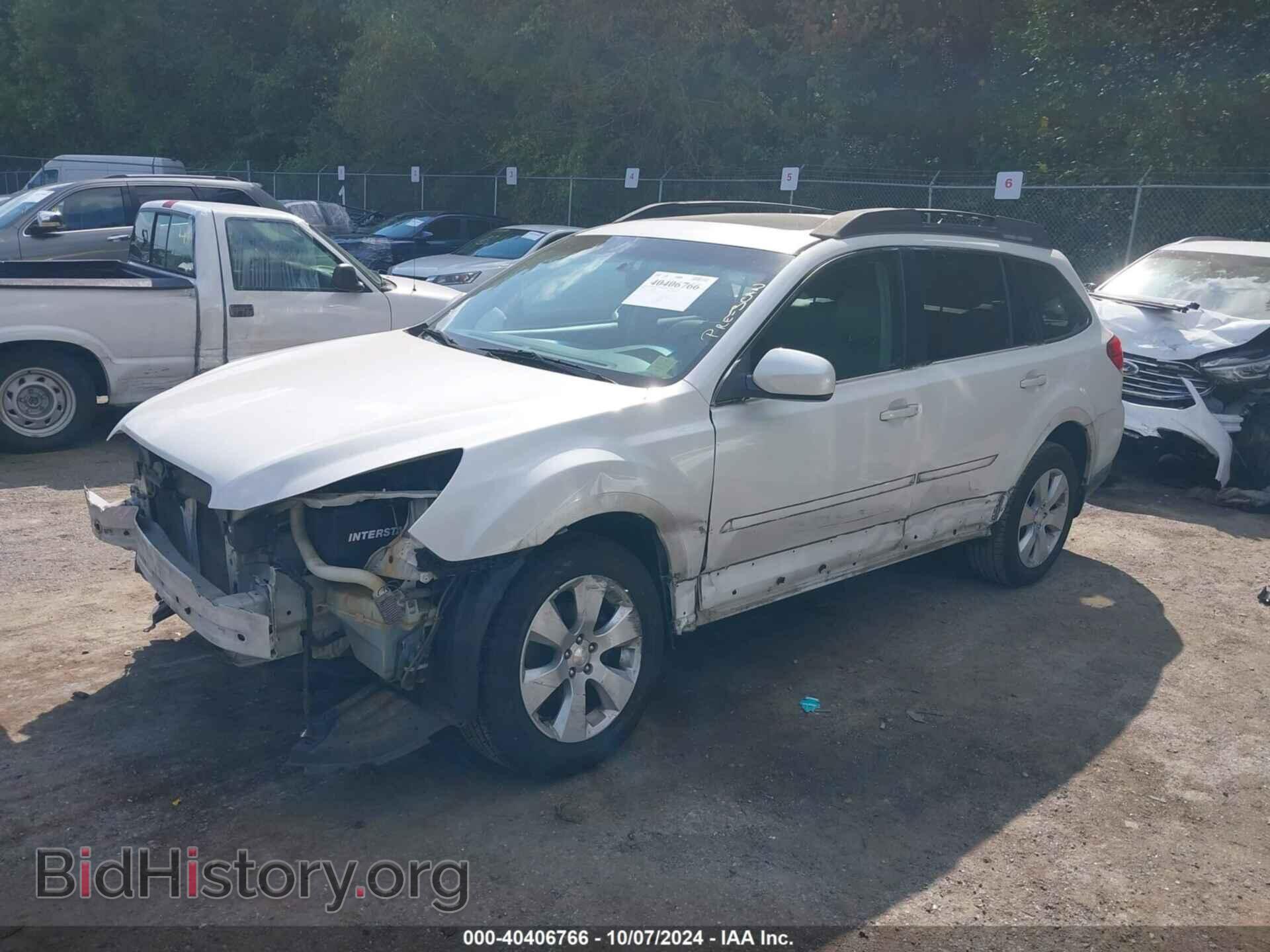 2011 SUBARU OUTBACK - VIN: 4S4BRBKC8B3343671 - Фото 2
