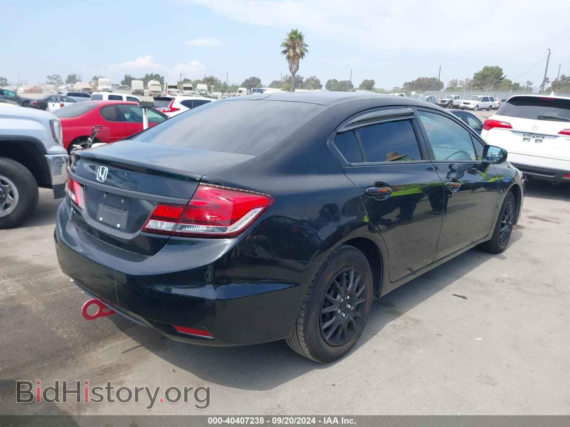 2014 HONDA CIVIC - VIN: 19XFB2F52EE237574 - Фото 4