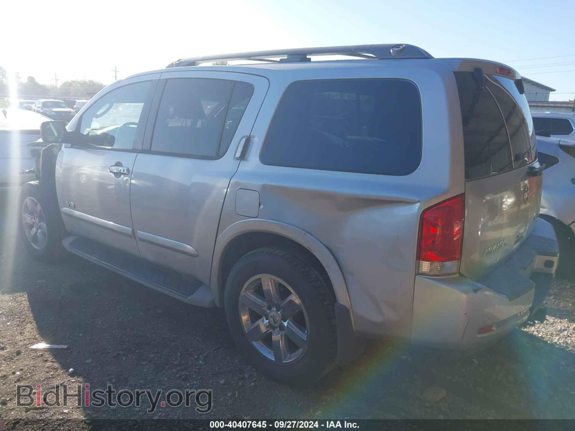 2009 NISSAN ARMADA - VIN: 5N1BA08C29N606268 - Фото 3