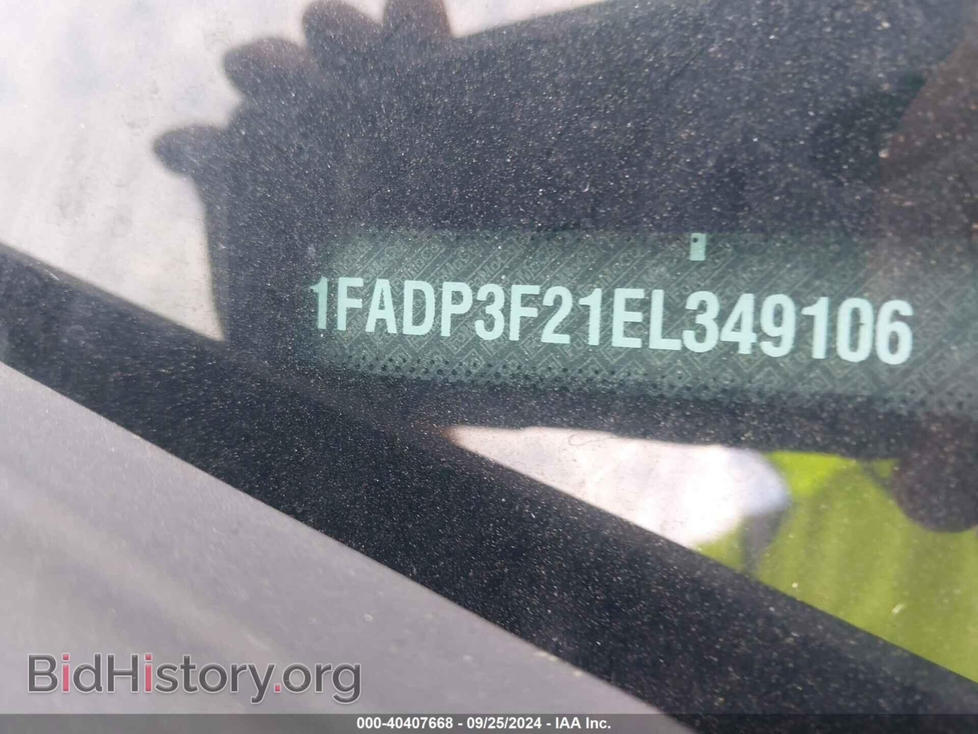 2014 FORD FOCUS - VIN: 1FADP3F21EL349106 - Фото 9