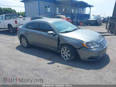2011 Chrysler 200 Touring, серый — VIN 1C3BC1FB2BN618512, IAAI