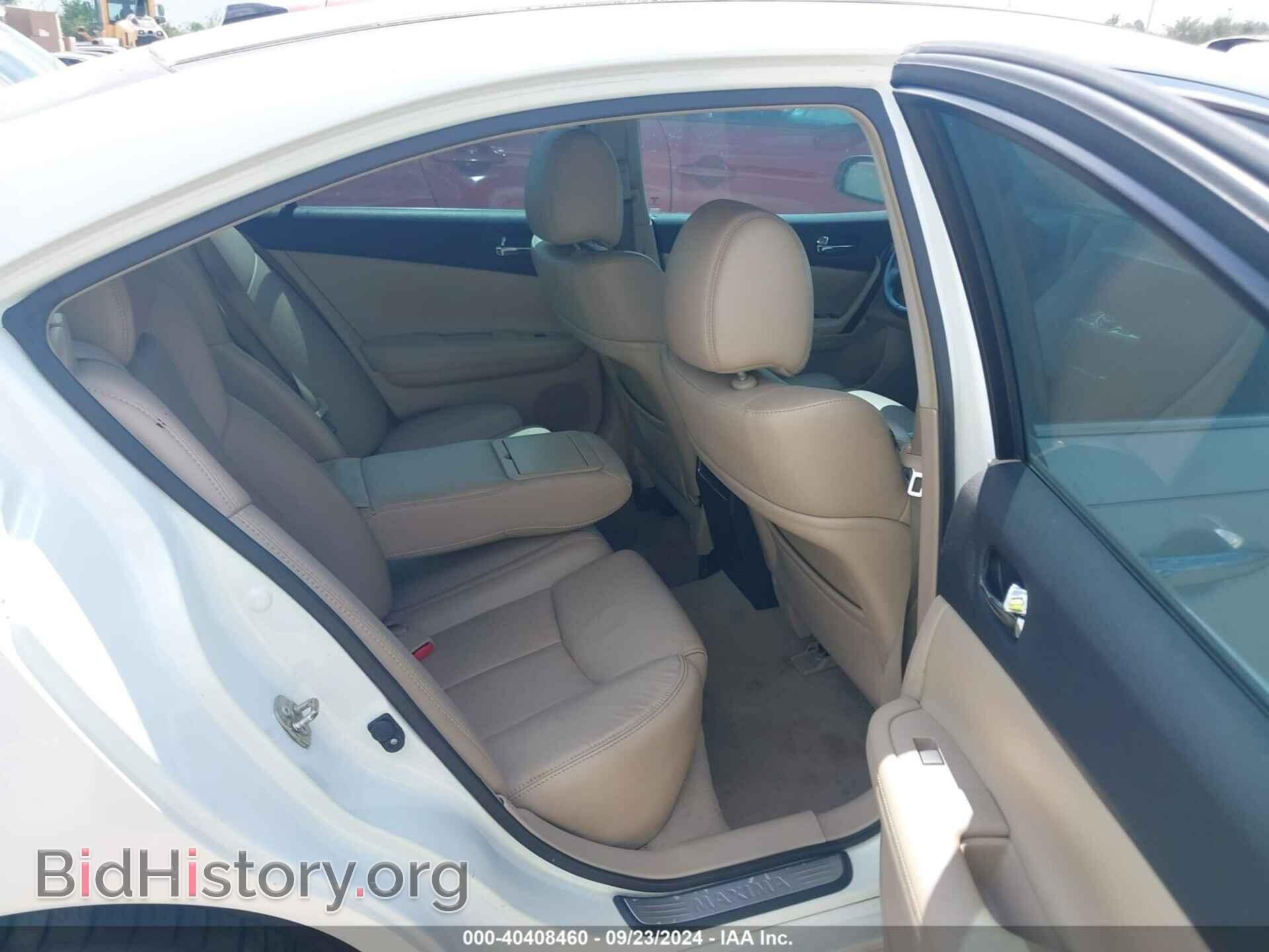 2014 NISSAN MAXIMA - VIN: 1N4AA5AP3EC498555 - Фото 8