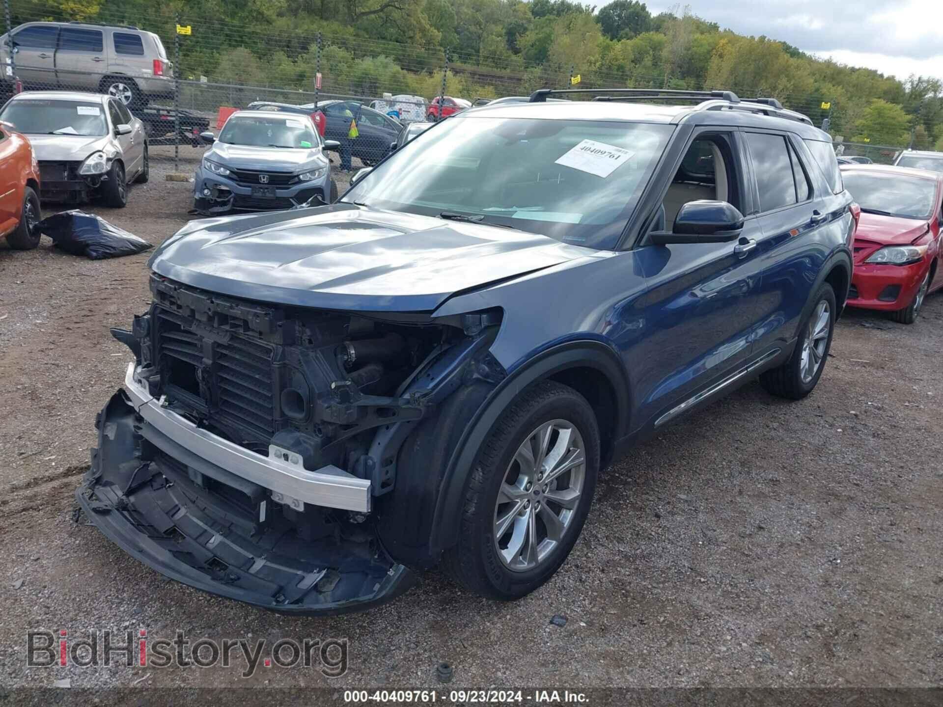 2021 FORD EXPLORER - VIN: 1FMSK8FH5MGB72080 - Фото 2