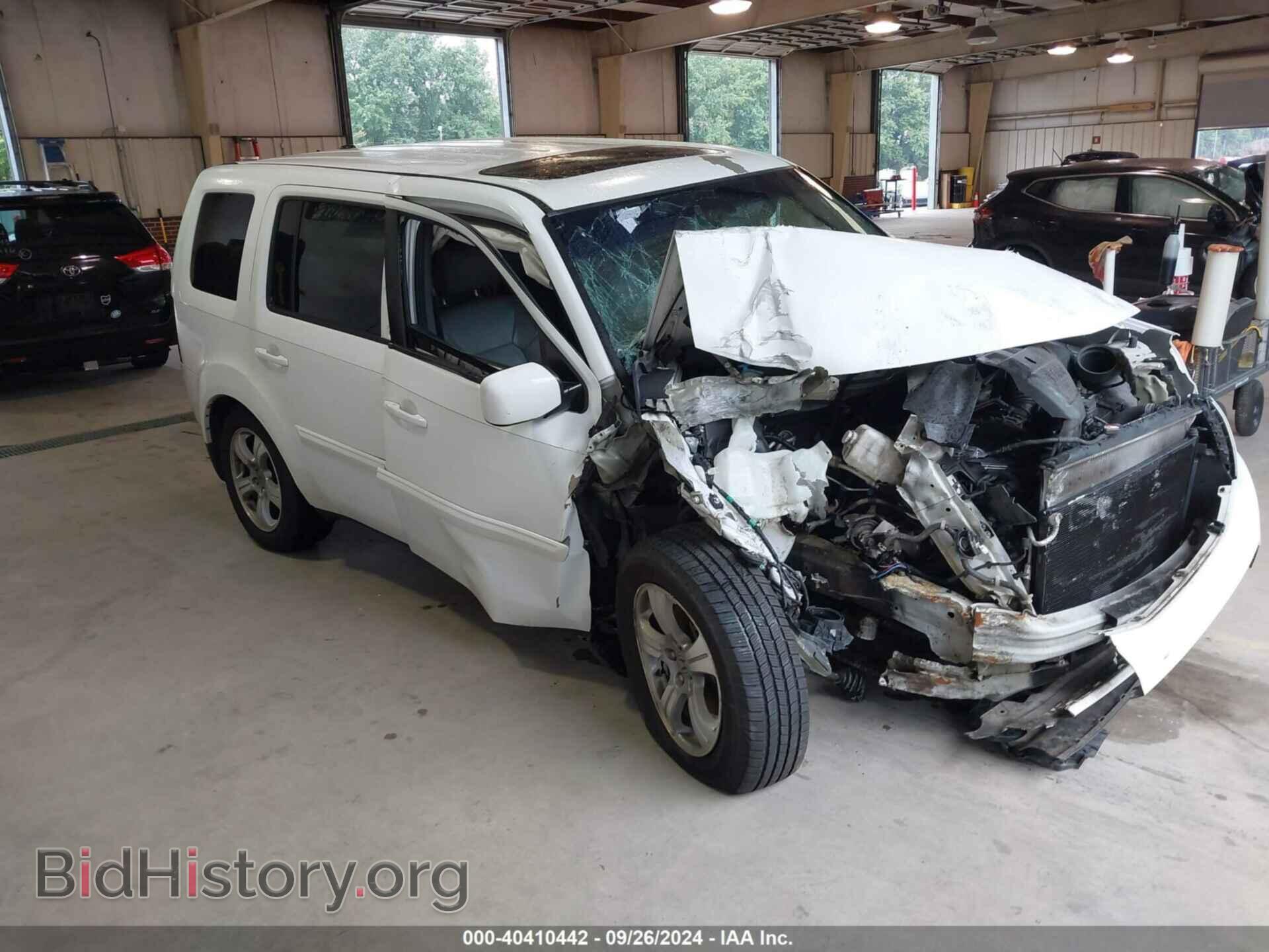 Фотография 5FNYF3H71DB025730 - HONDA PILOT 2013