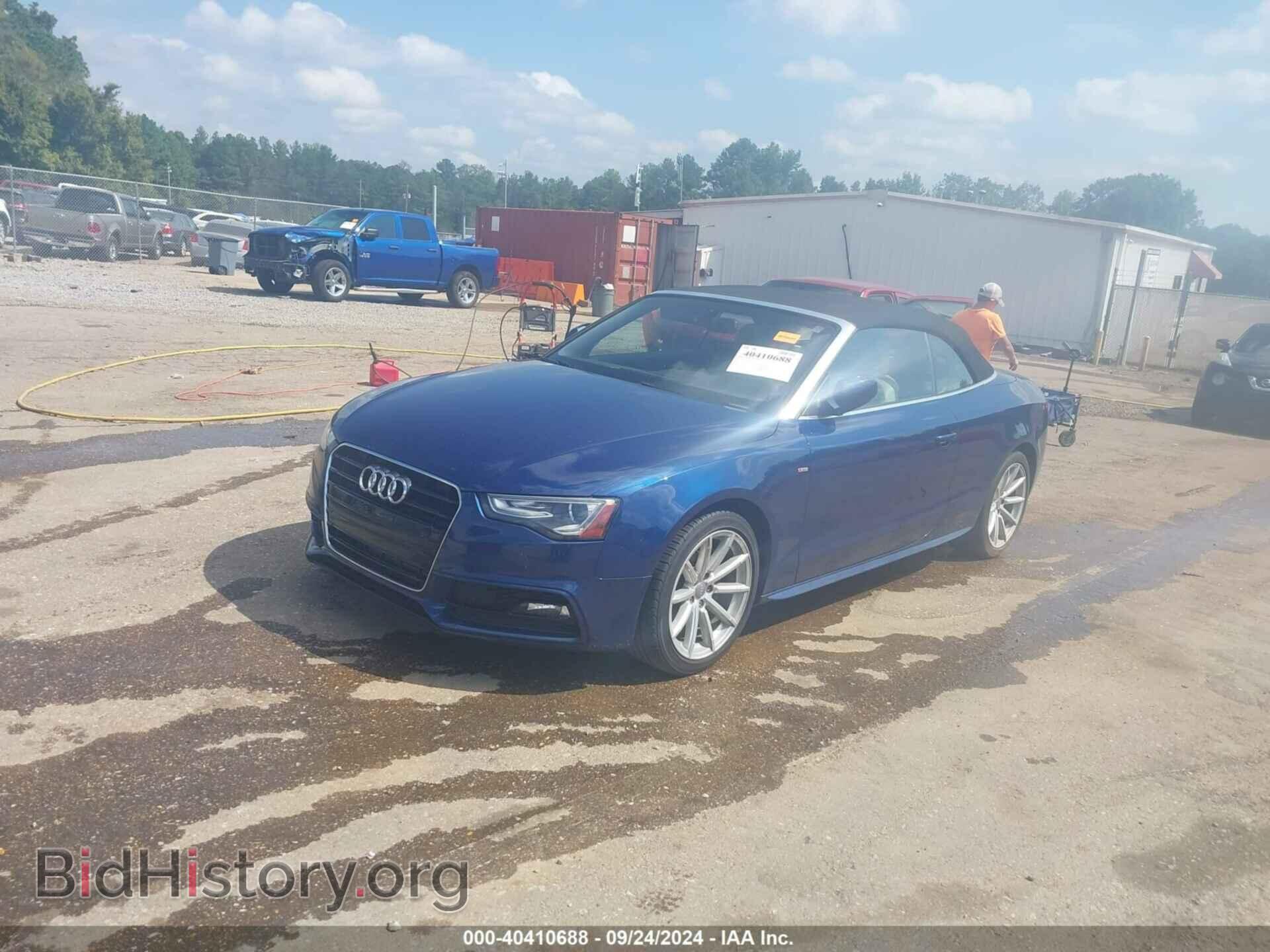 2016 AUDI A5 - VIN: WAUD2AFH2GN000655 - Фото 2
