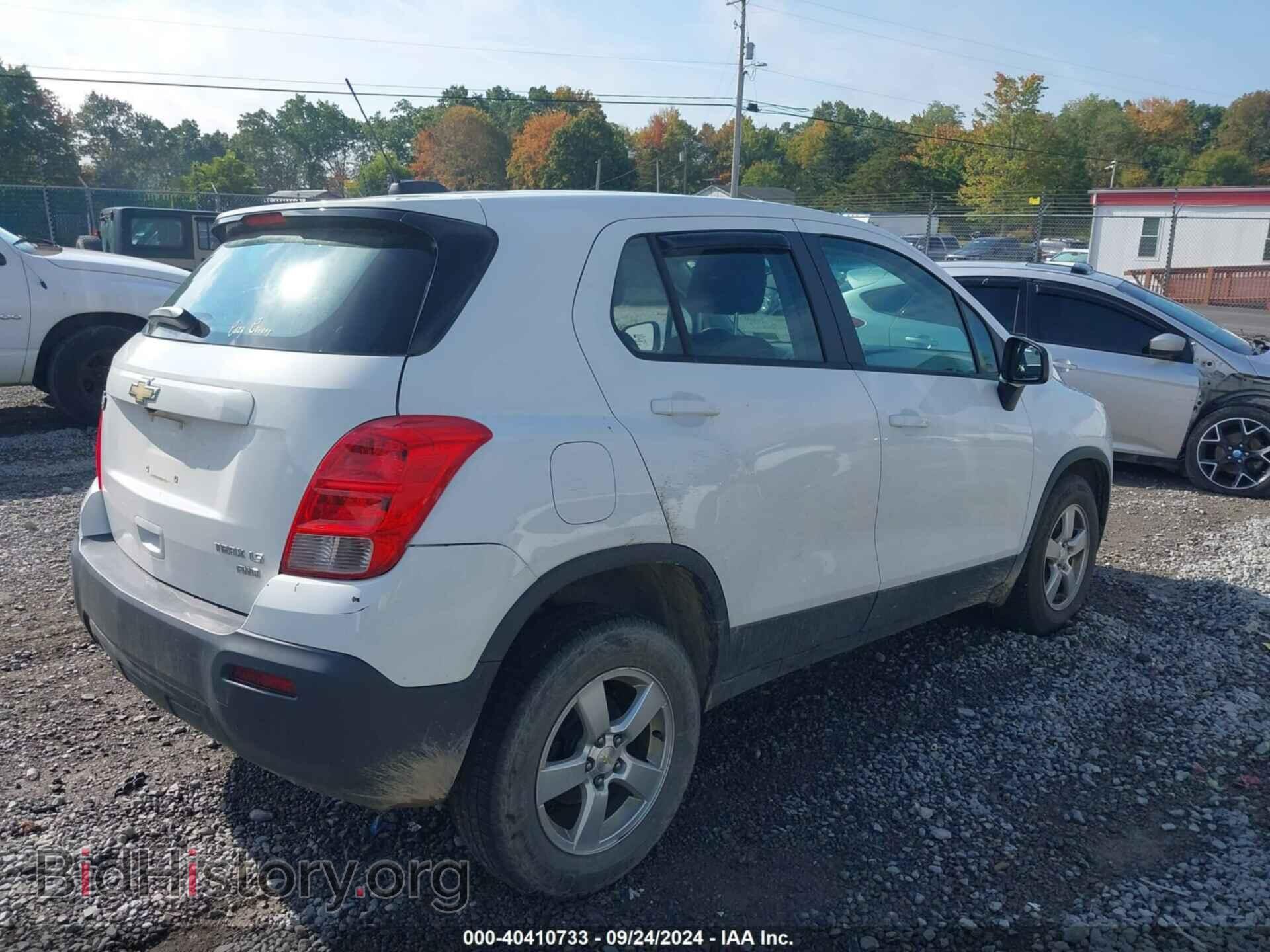 2016 CHEVROLET TRAX - VIN: 3GNCJNSB4GL270567 - Фото 4