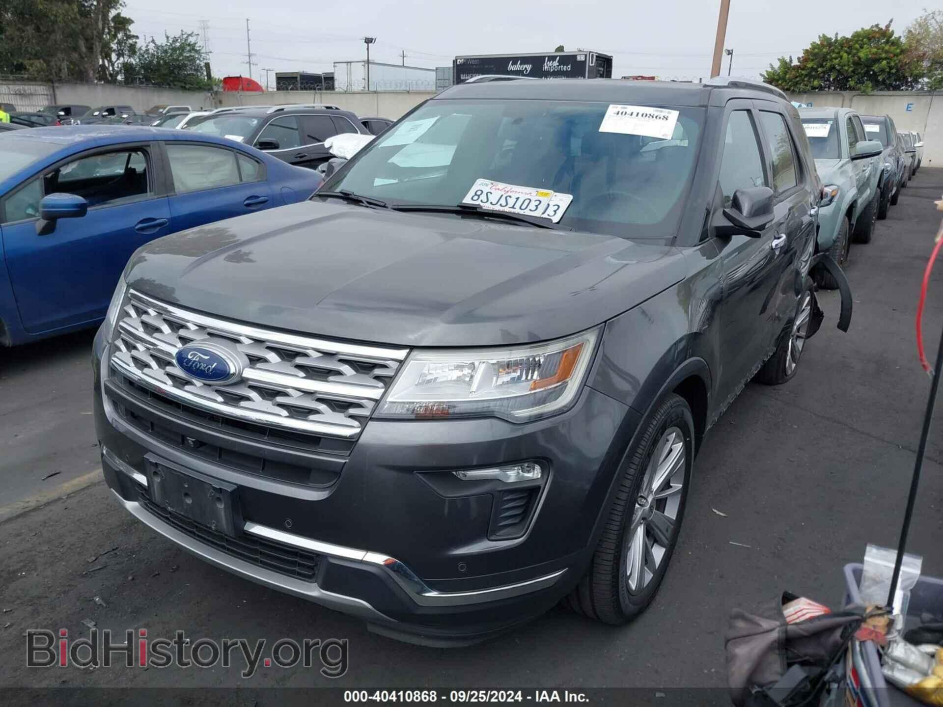 2018 FORD EXPLORER - VIN: 1FM5K7F80JGC16537 - Photo 2