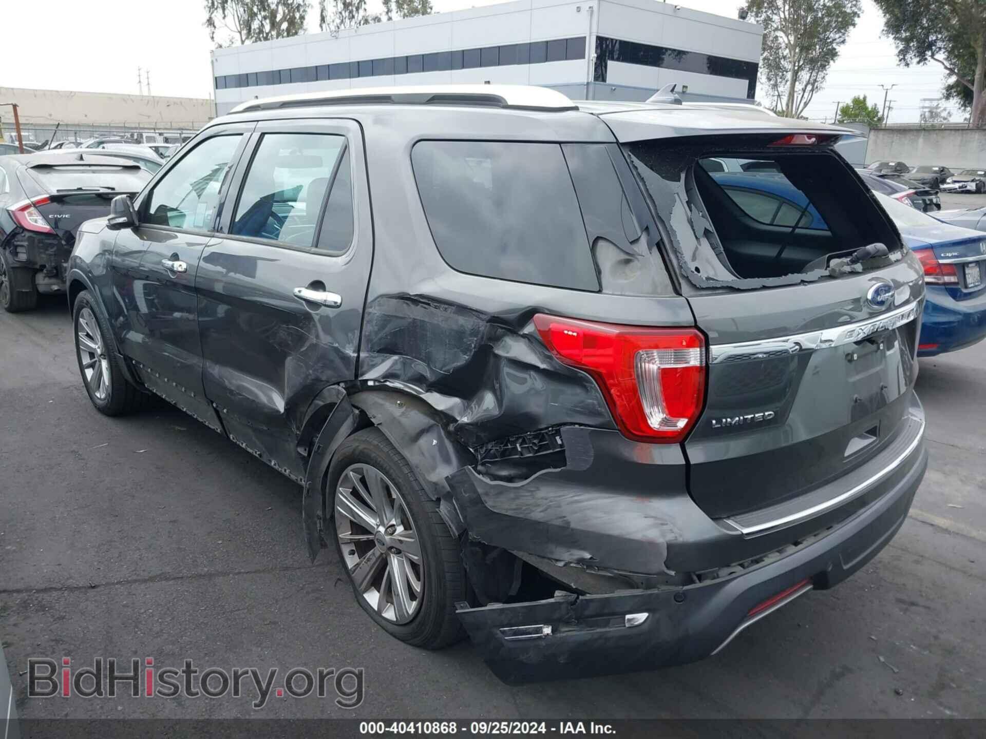 2018 FORD EXPLORER - VIN: 1FM5K7F80JGC16537 - Photo 3