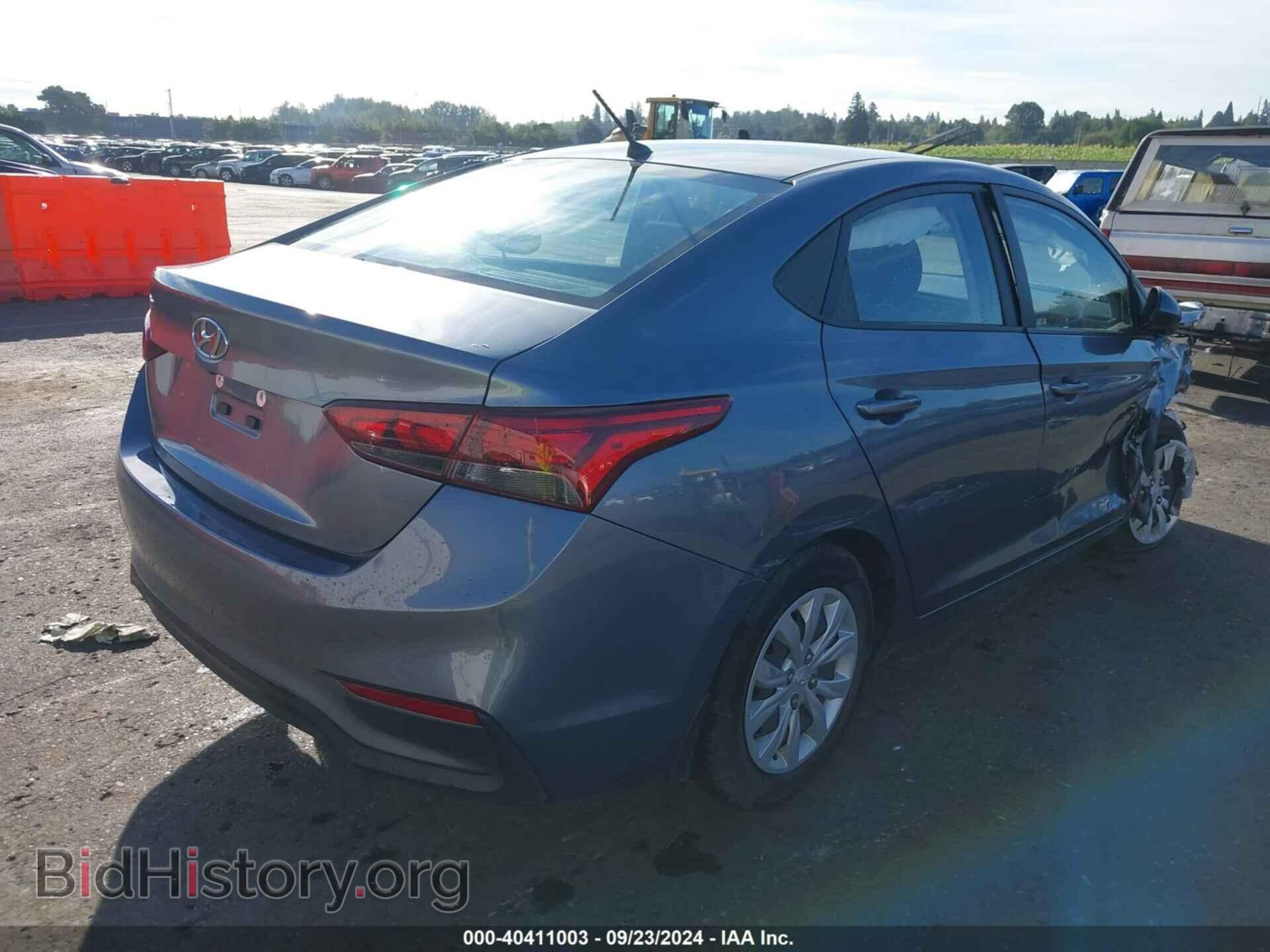 2020 HYUNDAI ACCENT - VIN: 3KPC24A68LE107620 - Фото 4