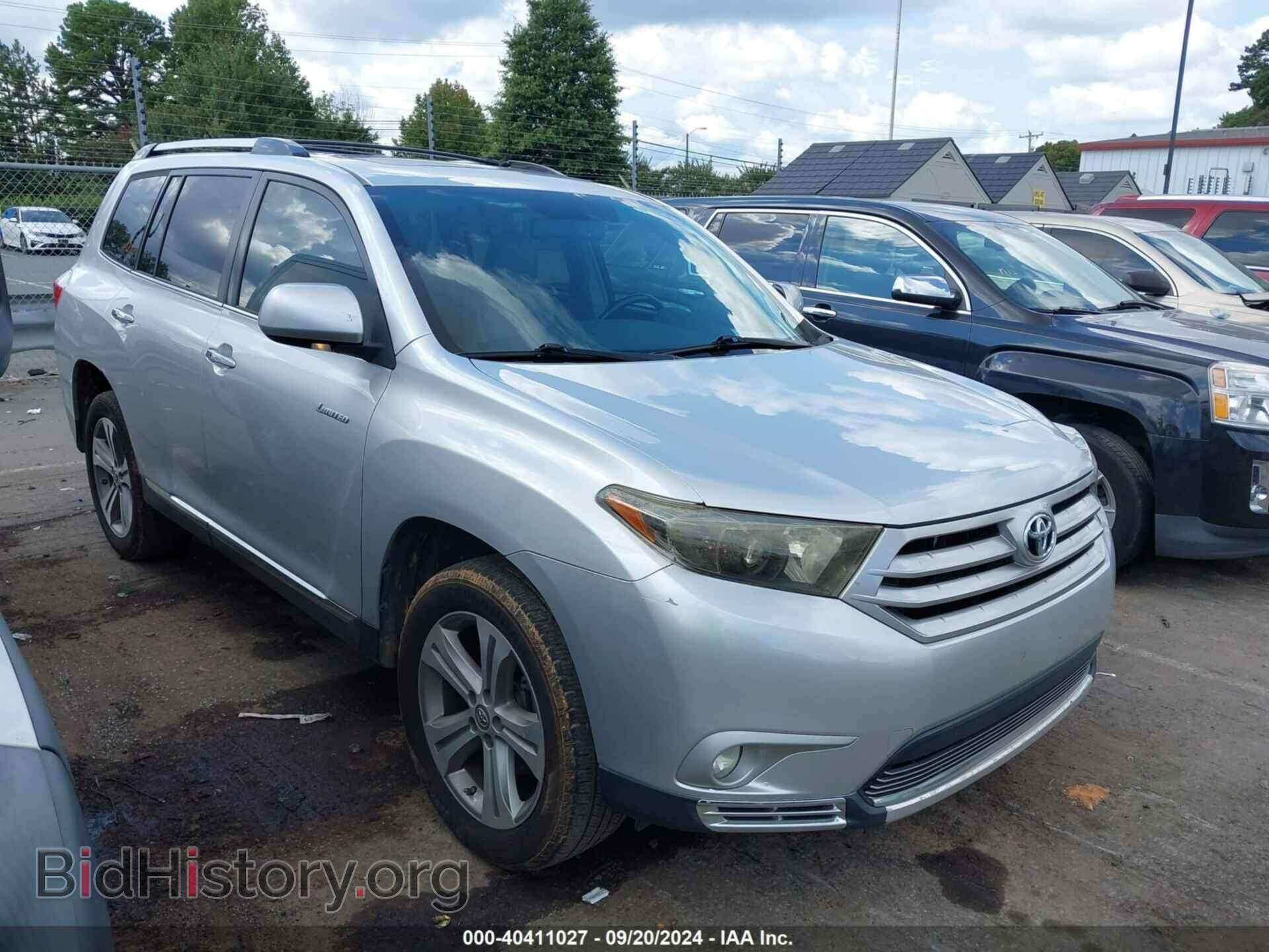 Photo 5TDDK3EH9CS101034 - TOYOTA HIGHLANDER 2012
