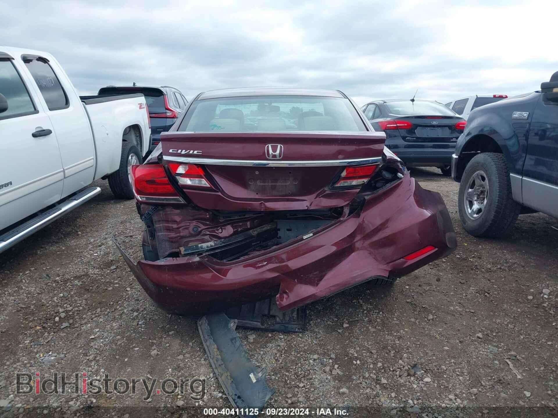 2013 HONDA CIVIC - VIN: 19XFB2F88DE068329 - Фото 16