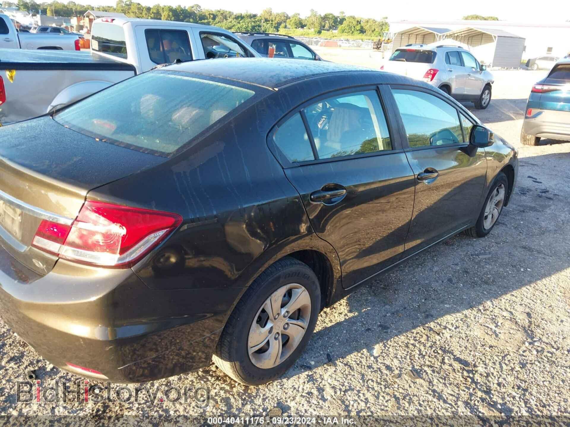 2013 HONDA CIVIC - VIN: 19XFB2F55DE048142 - Фото 4